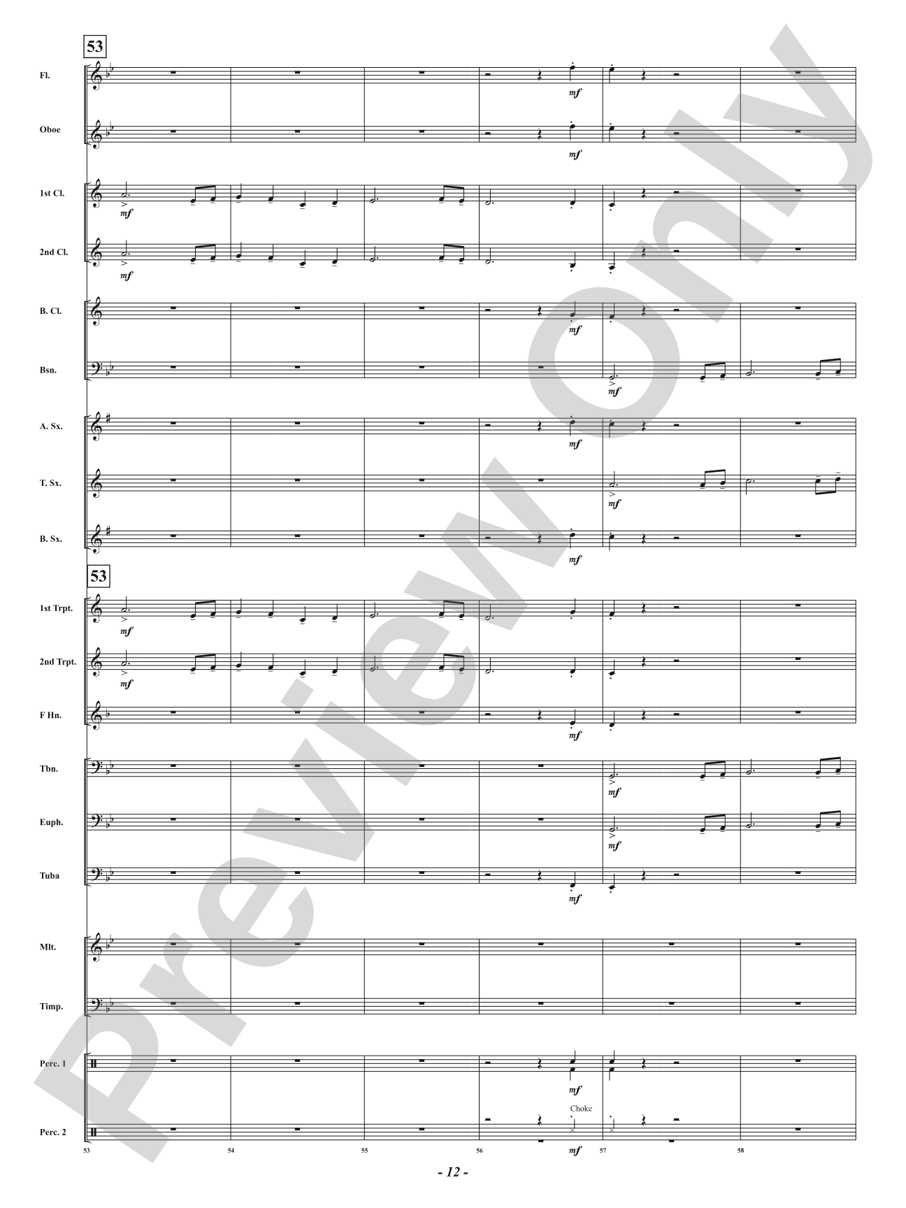 Mountain Rangers: Concert Band Conductor Score & Parts