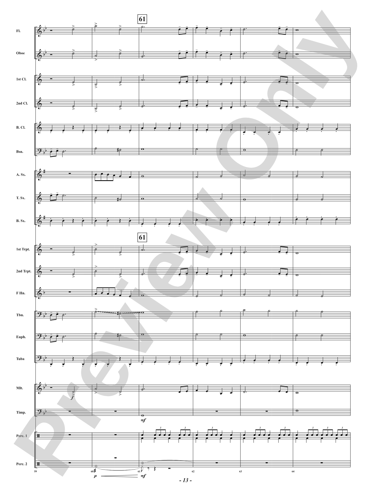 Mountain Rangers: Concert Band Conductor Score & Parts