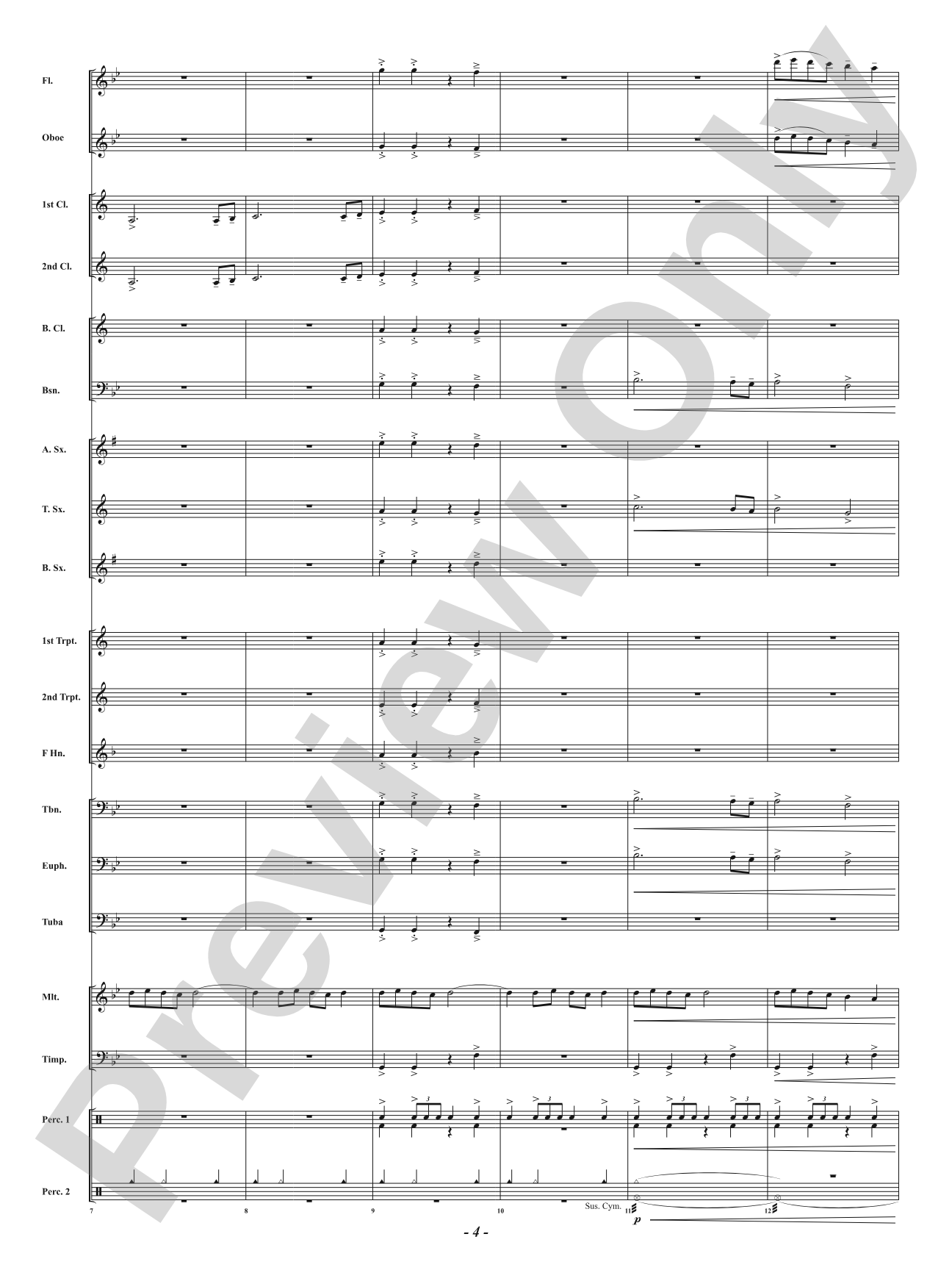 Mountain Rangers: Concert Band Conductor Score & Parts