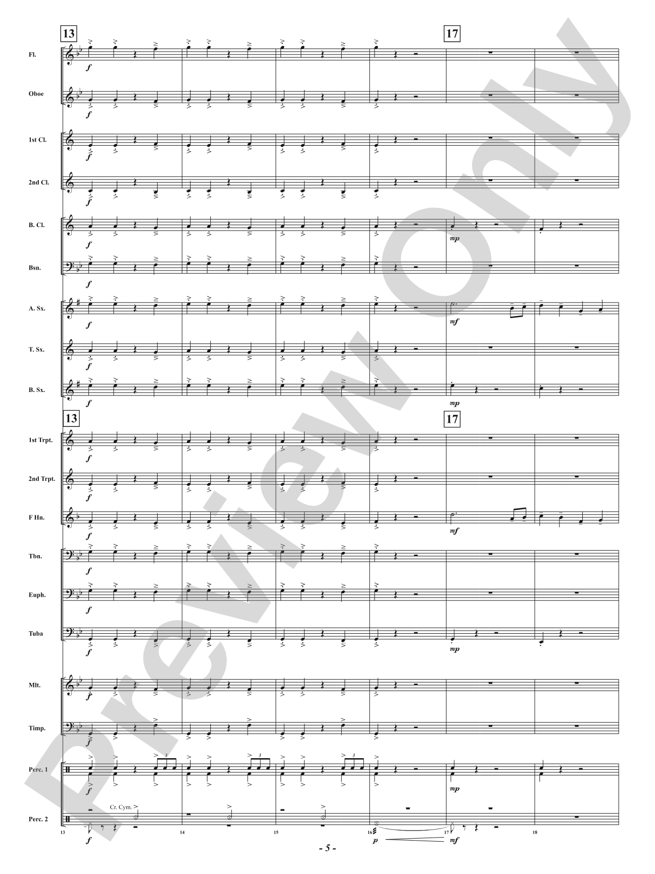 Mountain Rangers: Concert Band Conductor Score & Parts