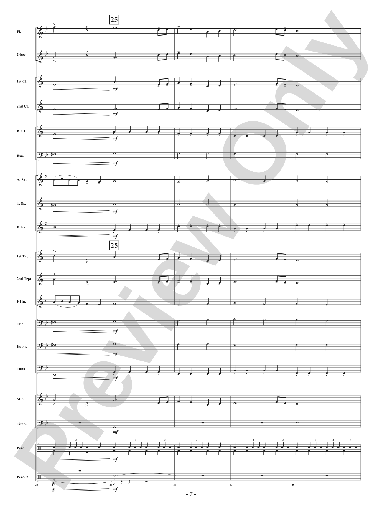 Mountain Rangers: Concert Band Conductor Score & Parts