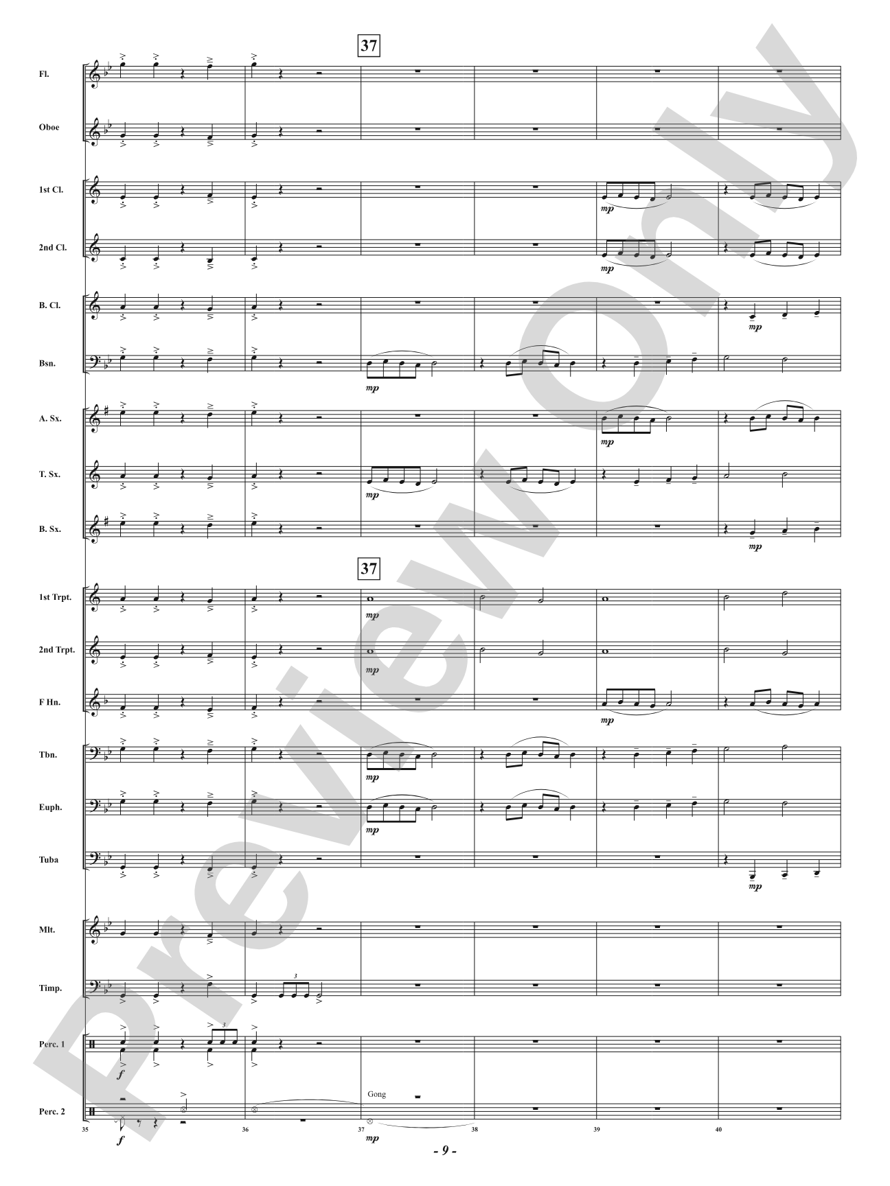Mountain Rangers: Concert Band Conductor Score & Parts