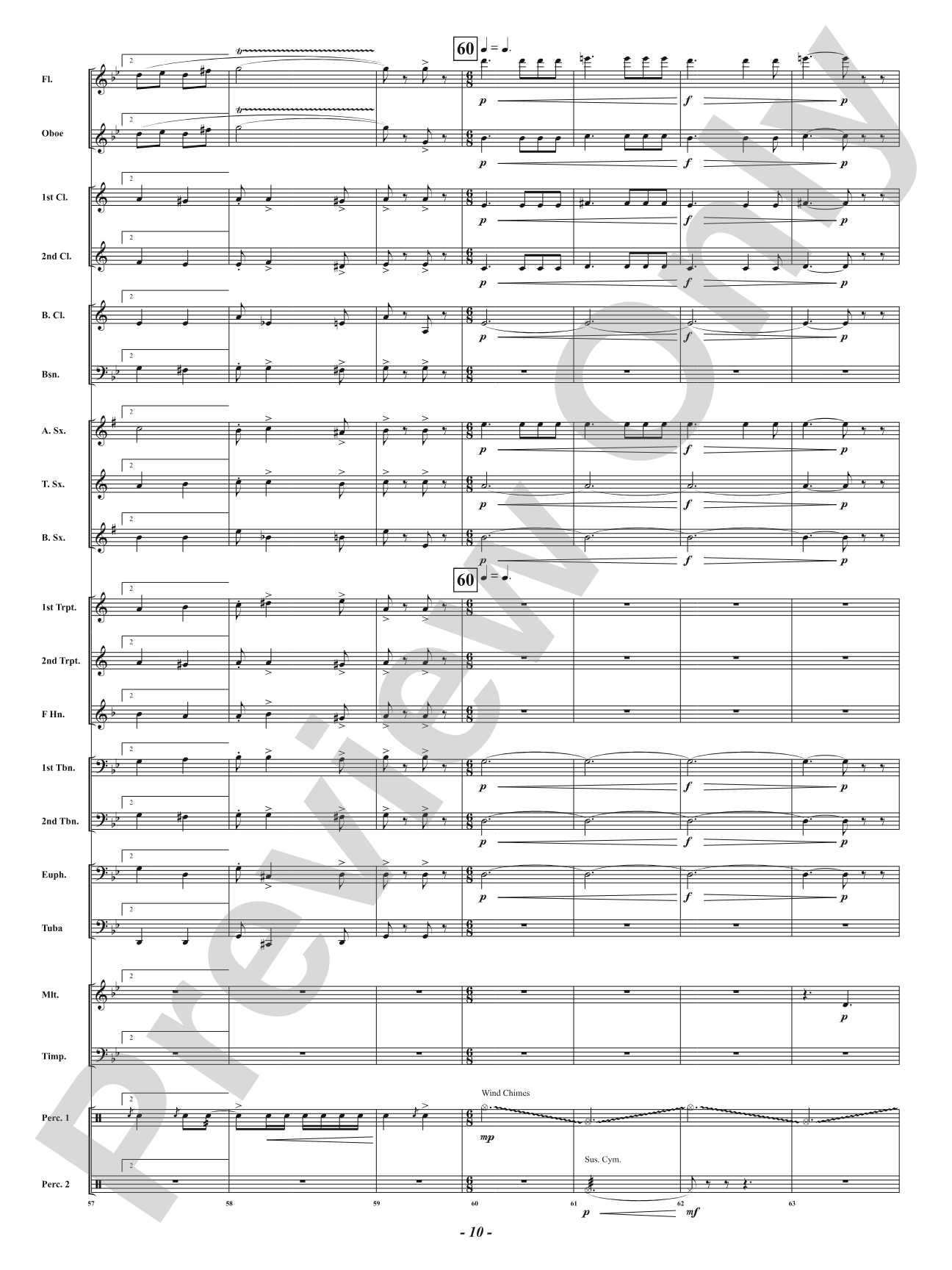 A Ride Through the Haunted Mansion: Concert Band Conductor Score & Parts