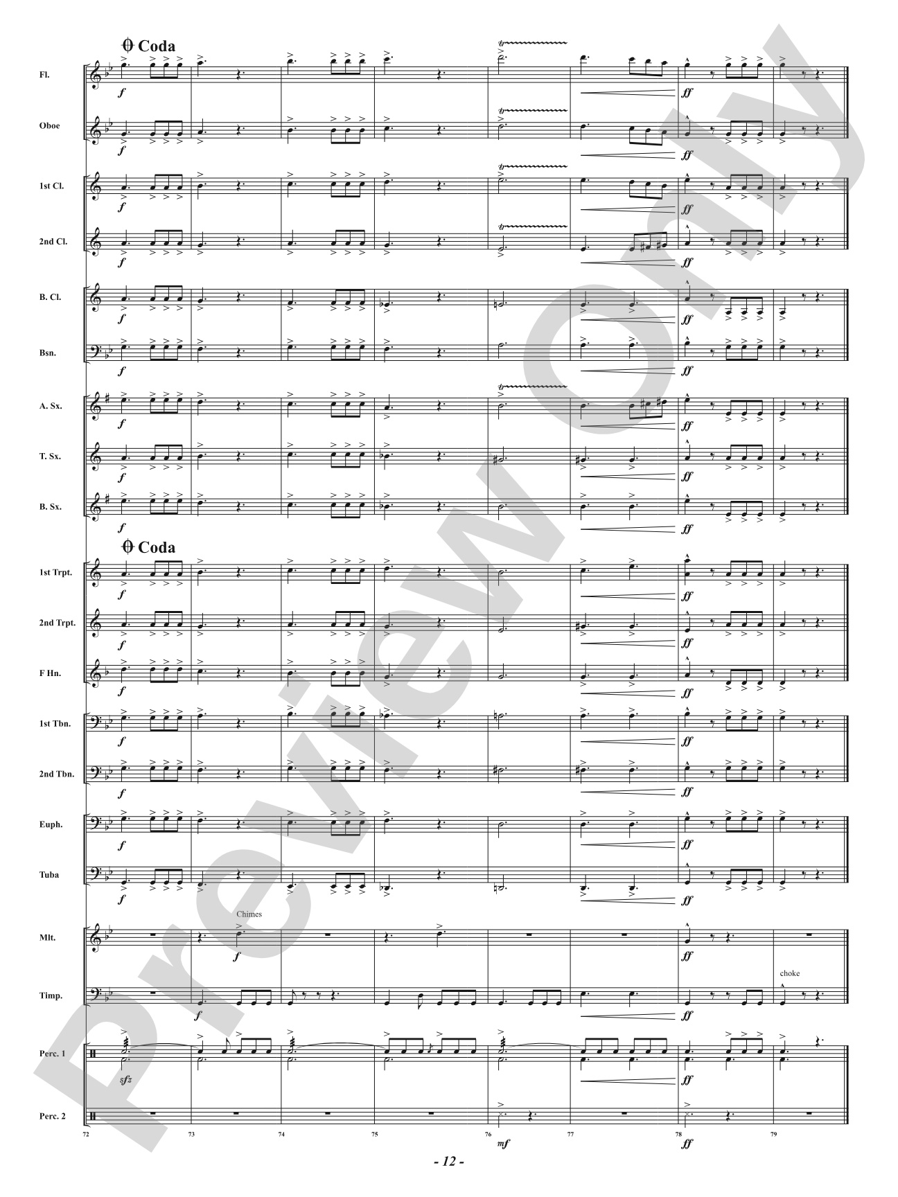 A Ride Through the Haunted Mansion: Concert Band Conductor Score & Parts