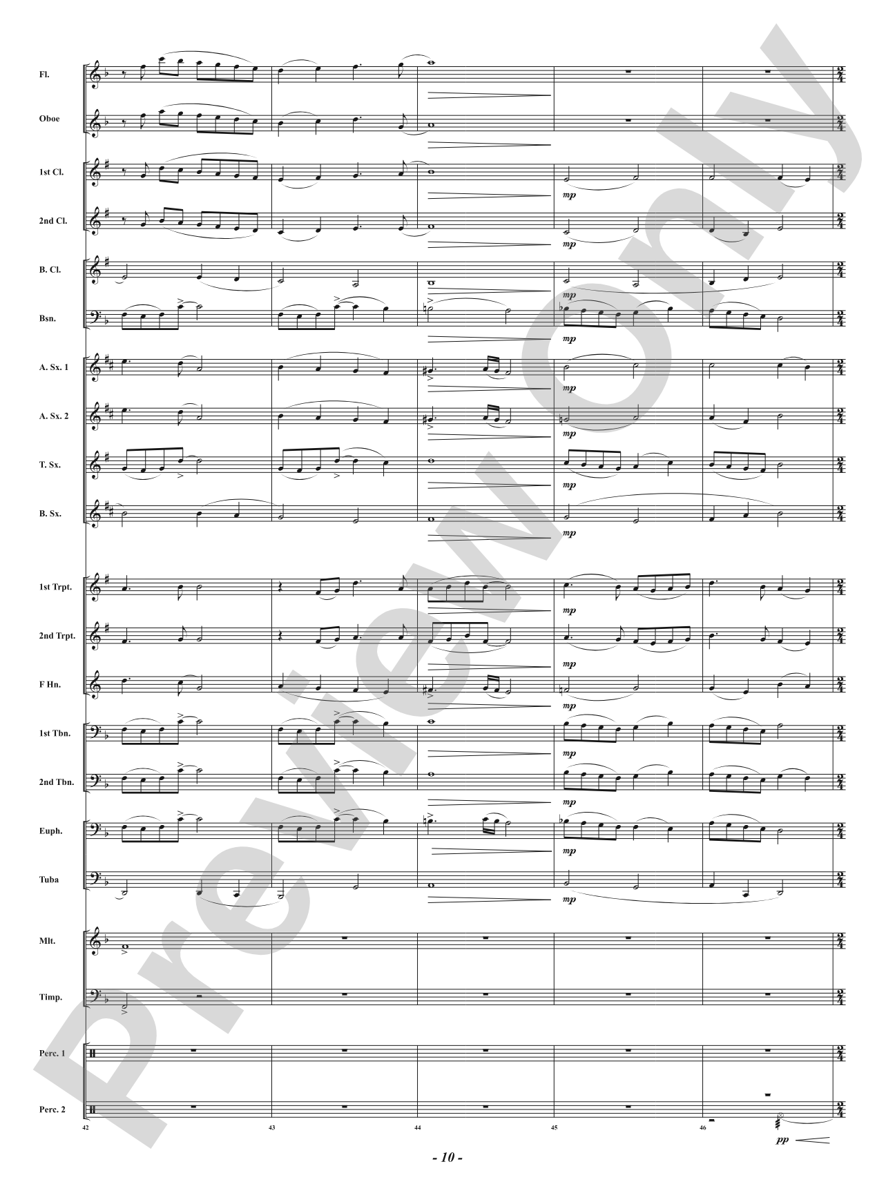 Memories Eternal: Concert Band Conductor Score & Parts