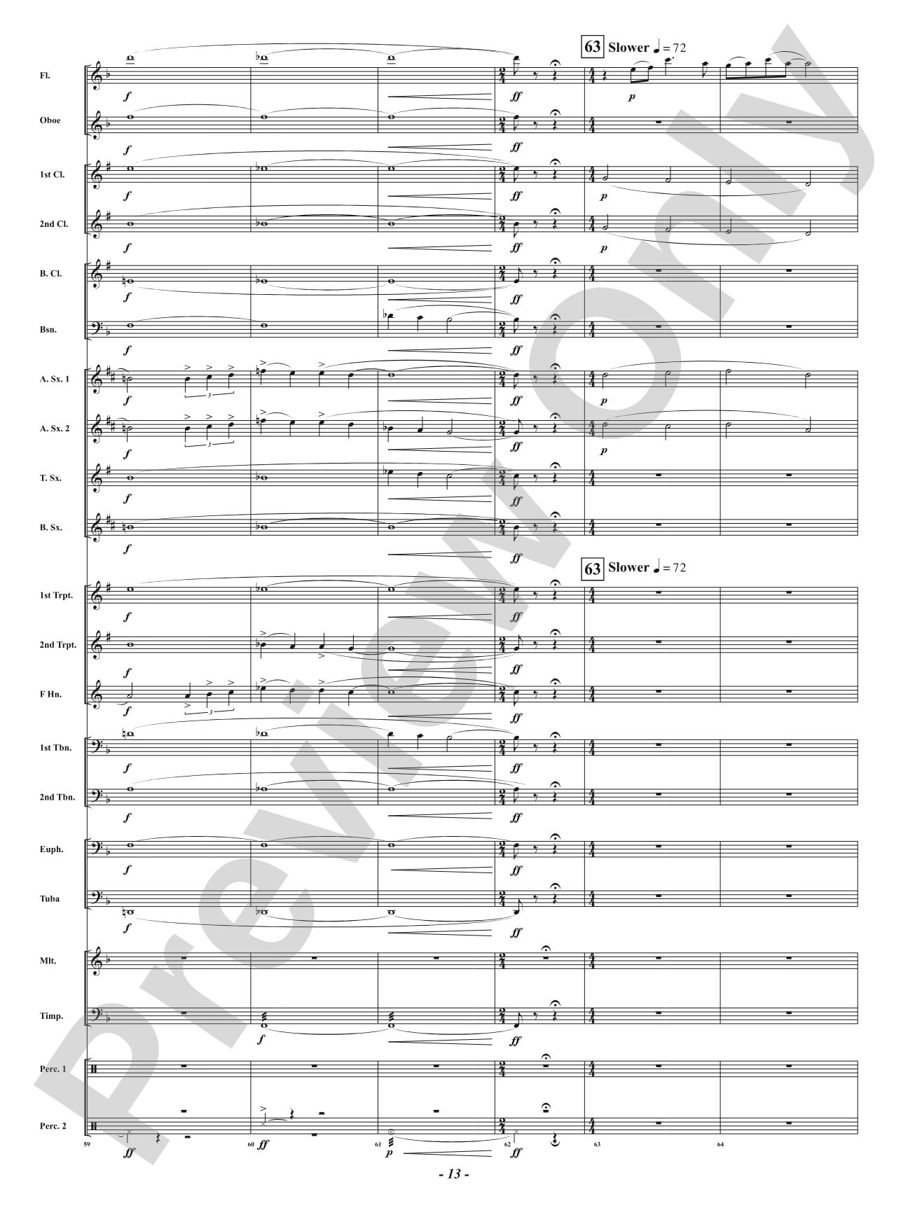 Memories Eternal: Concert Band Conductor Score & Parts