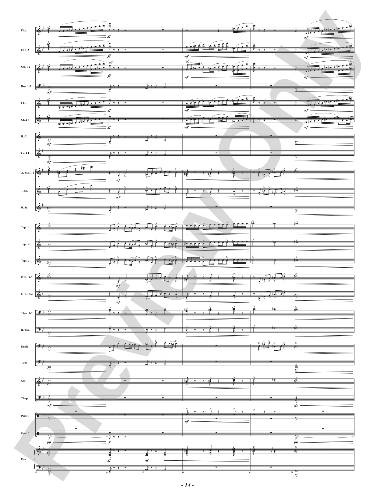 The Prairie Is My Garden - Based on the Vision and Imagery of Harvey Dunn, a Great American Artist: Score