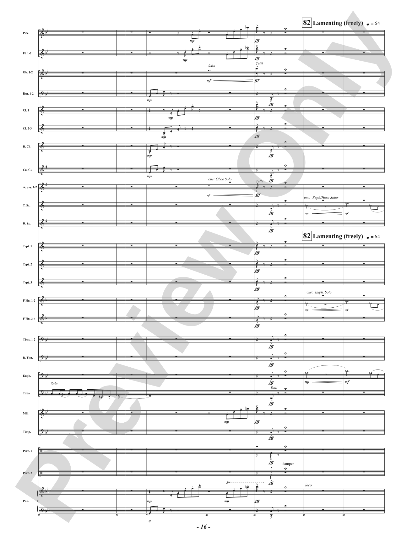 The Prairie Is My Garden - Based on the Vision and Imagery of Harvey Dunn, a Great American Artist: Score