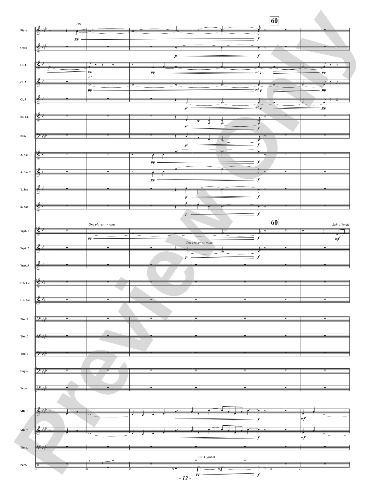 On Silver Wings: Concert Band Conductor Score & Parts