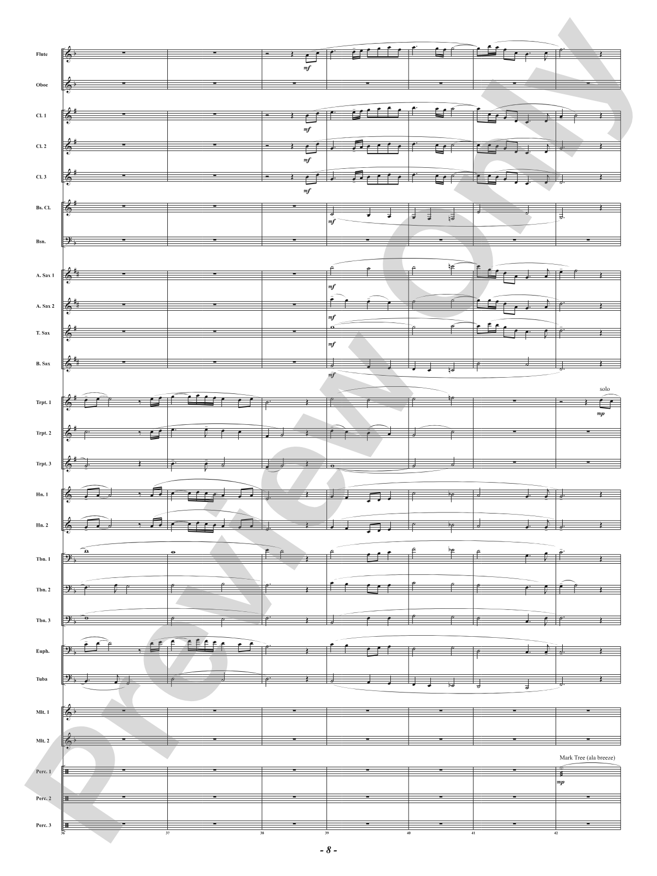 In A Better Place: Concert Band Conductor Score & Parts