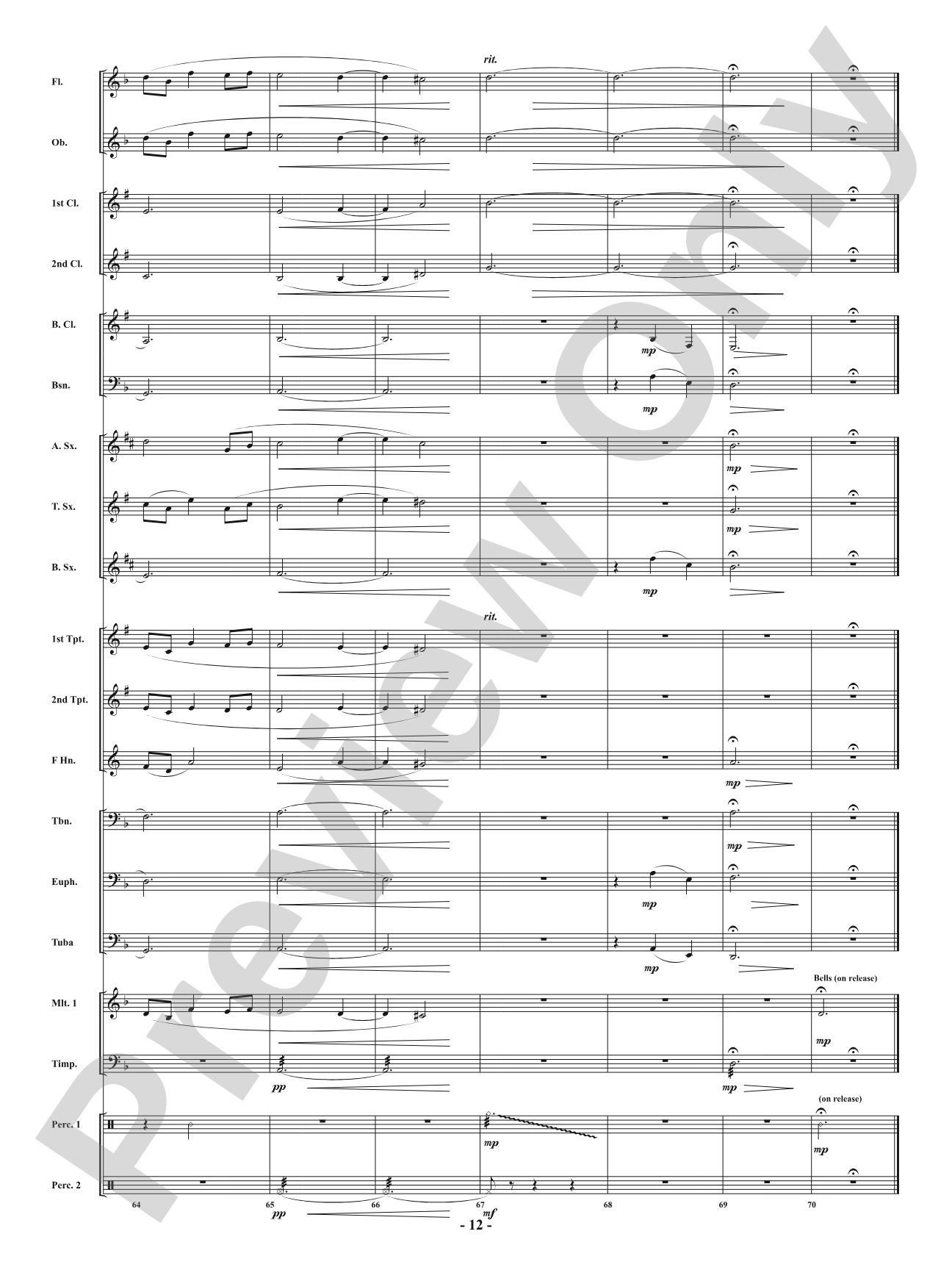 Scarborough Fair: Concert Band Conductor Score & Parts