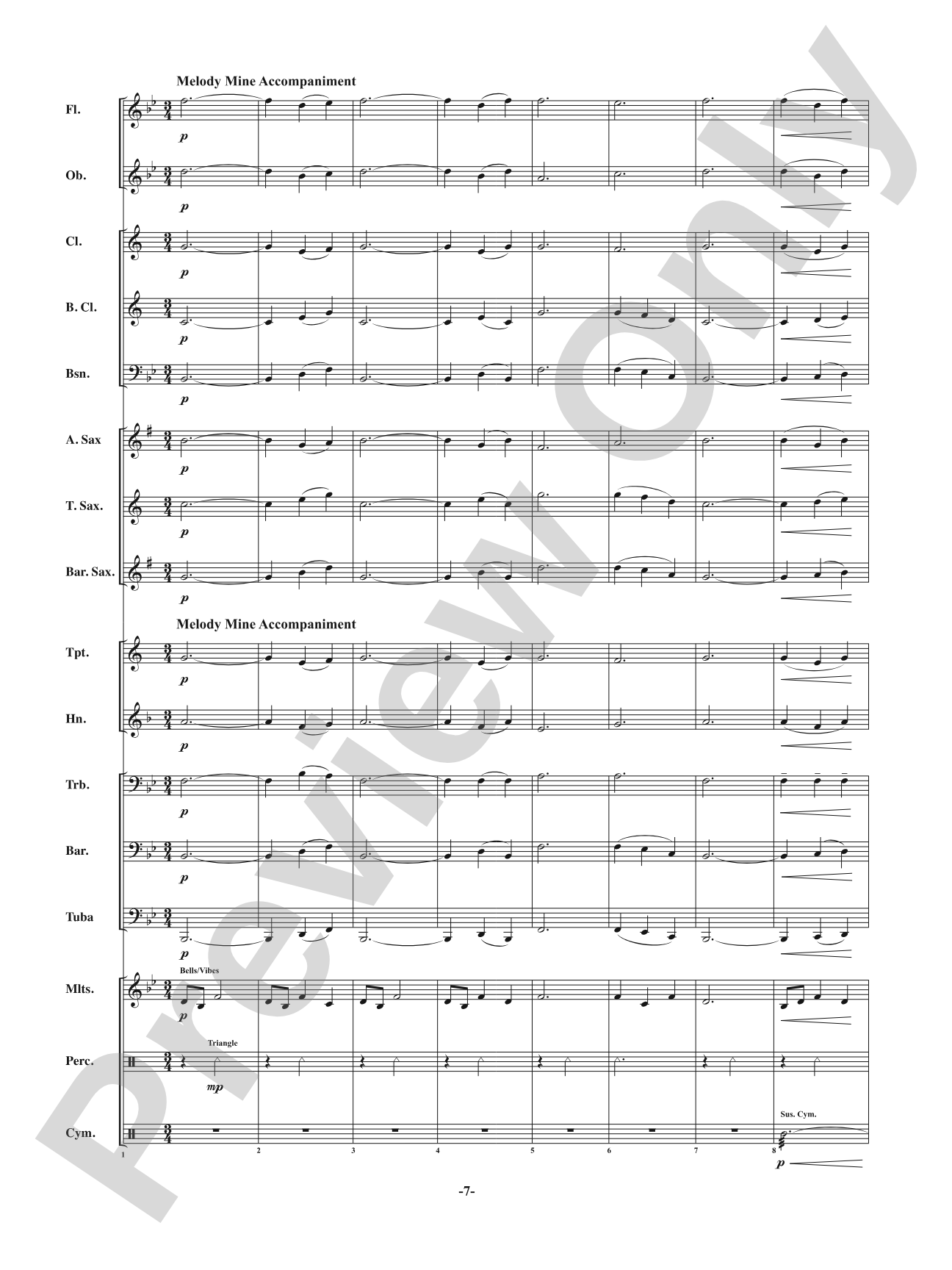 Silent Night - Melody Mine: Score