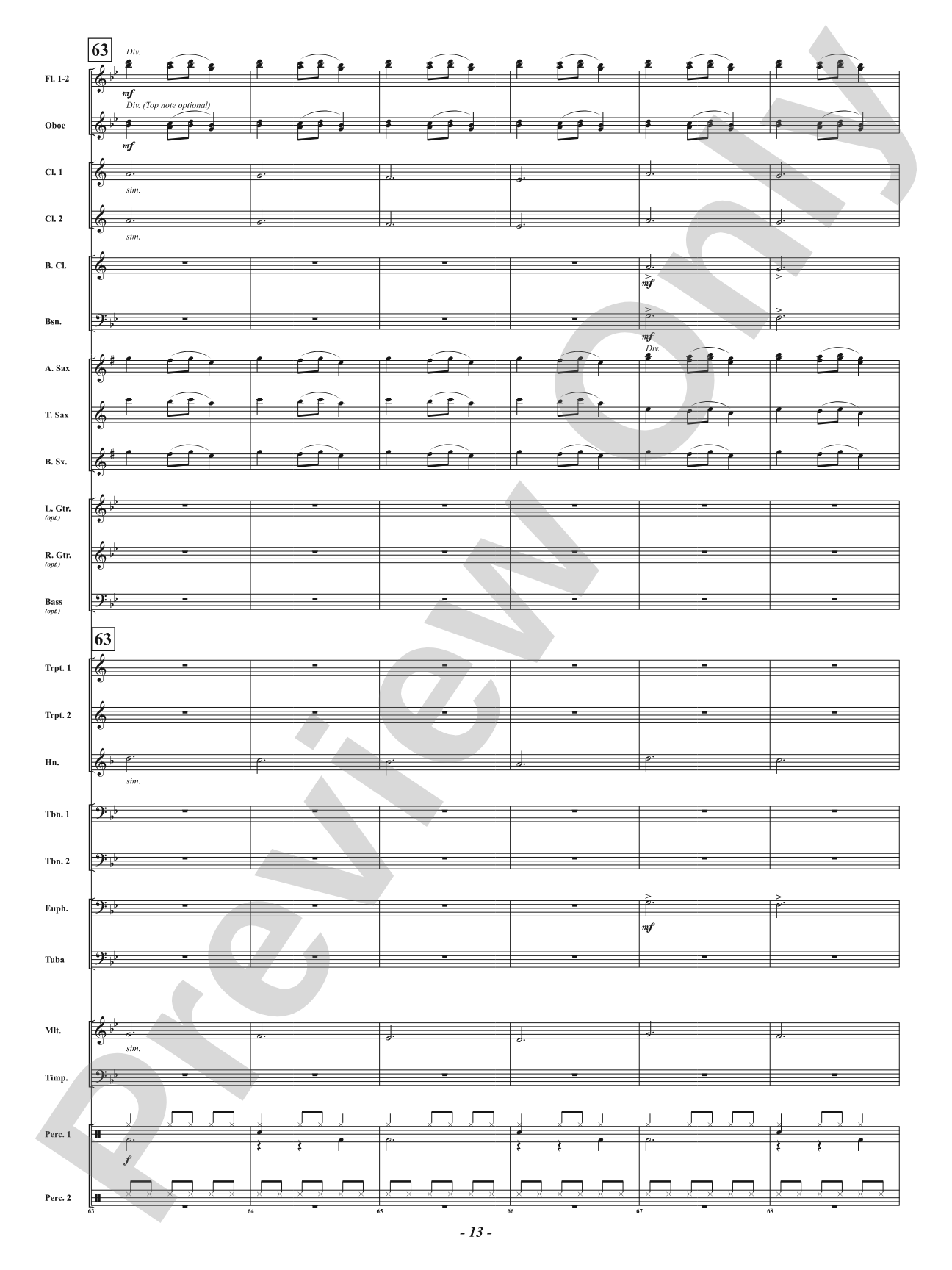 Beyond the Bell Carol: Concert Band Conductor Score & Parts
