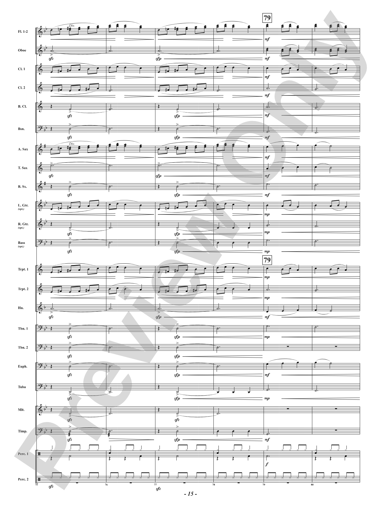 Beyond the Bell Carol: Concert Band Conductor Score & Parts