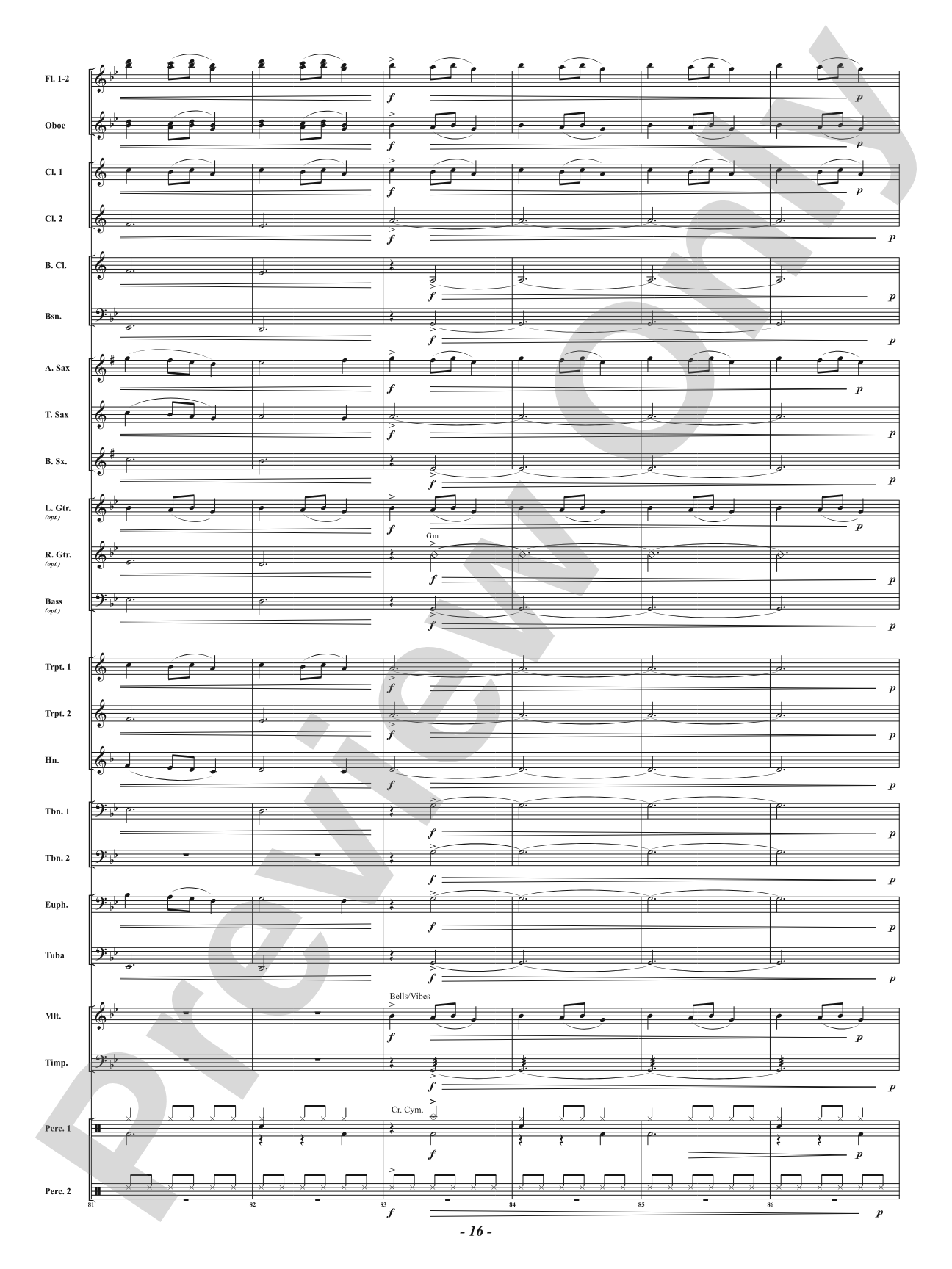 Beyond the Bell Carol: Concert Band Conductor Score & Parts