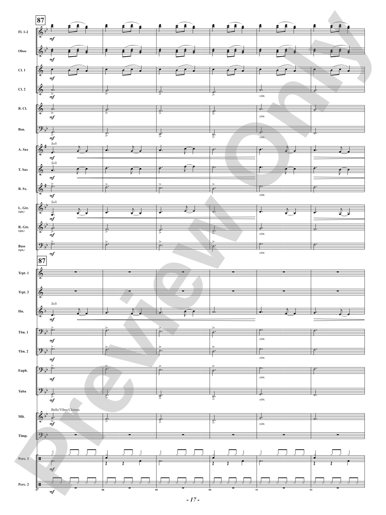Beyond the Bell Carol: Concert Band Conductor Score & Parts