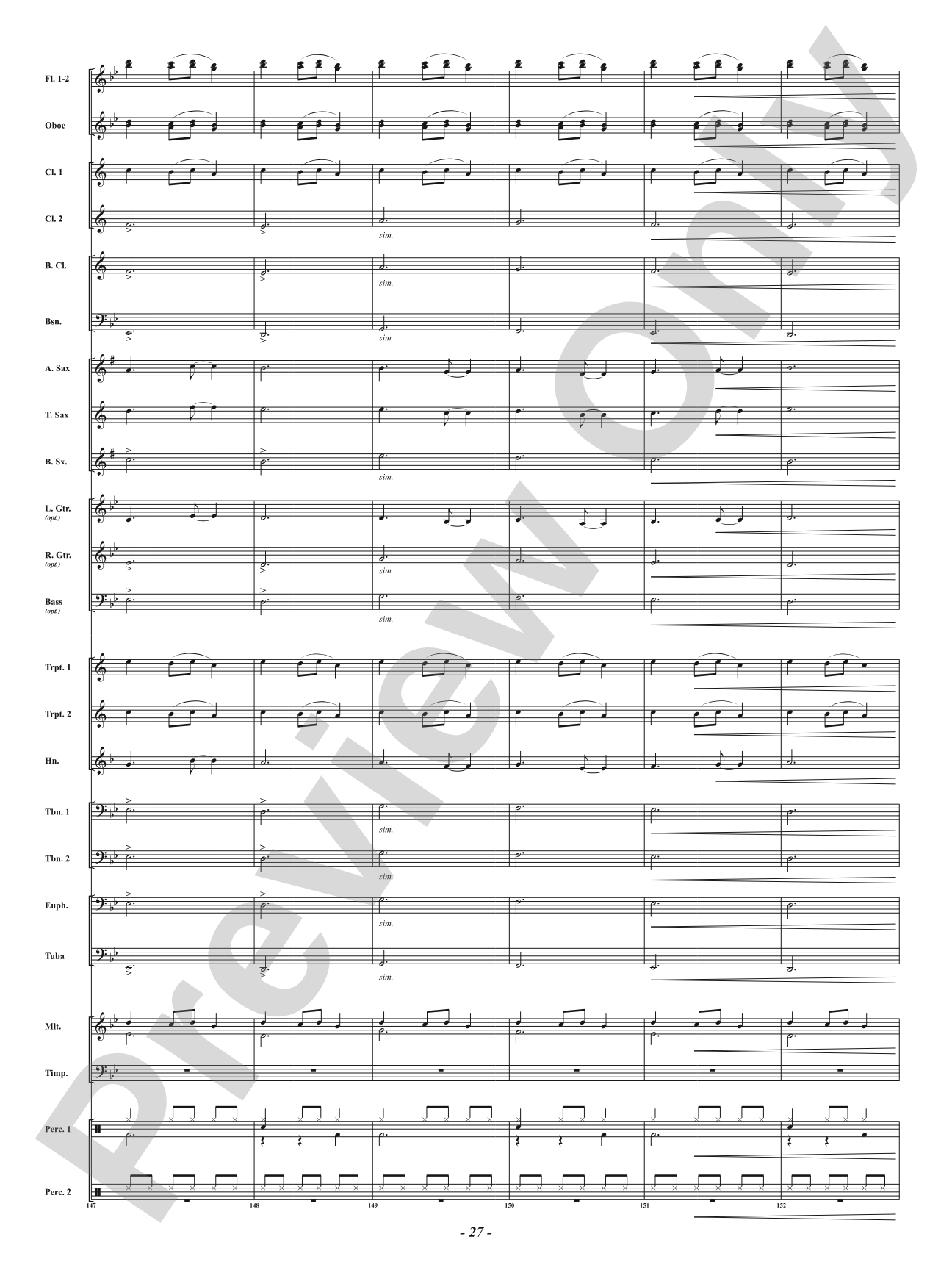 Beyond the Bell Carol: Concert Band Conductor Score & Parts