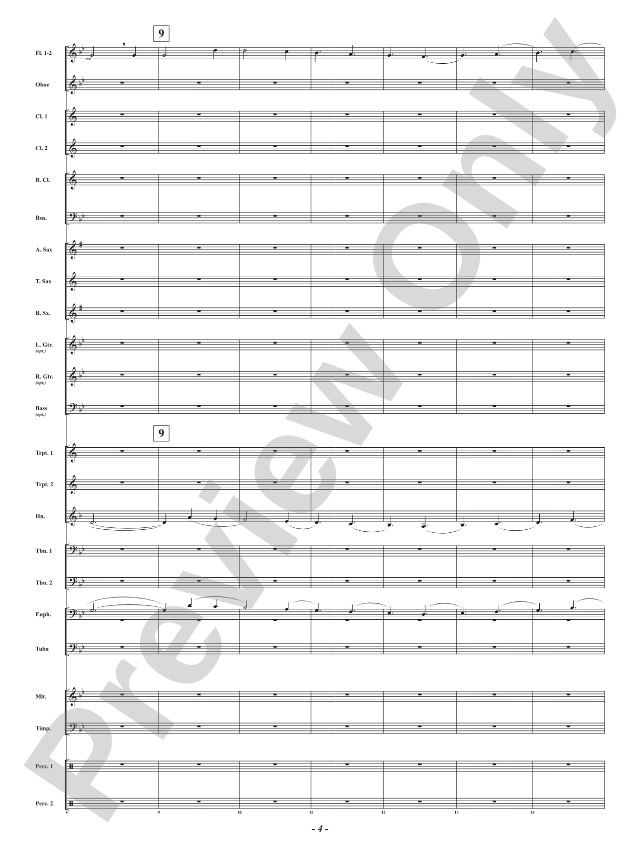 Beyond the Bell Carol: Concert Band Conductor Score & Parts