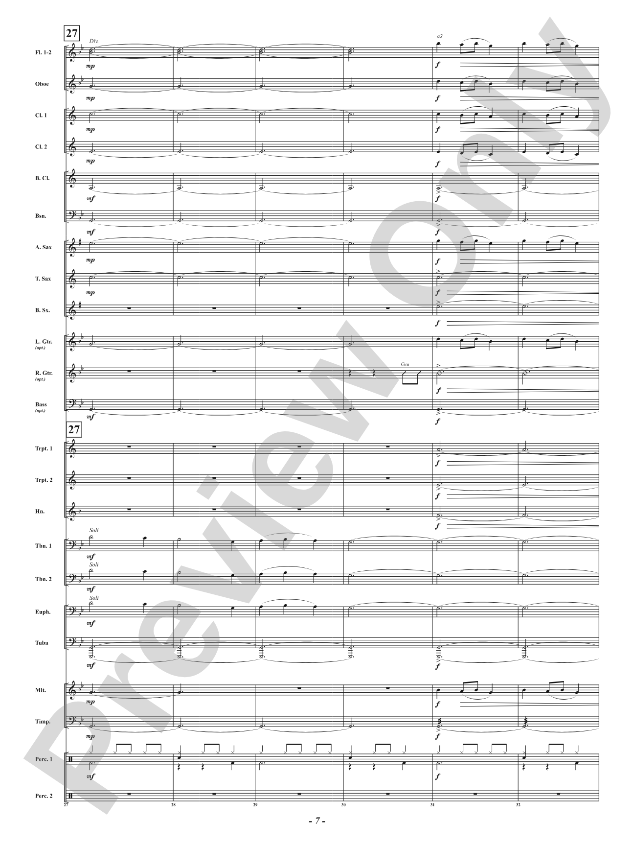 Beyond the Bell Carol: Concert Band Conductor Score & Parts