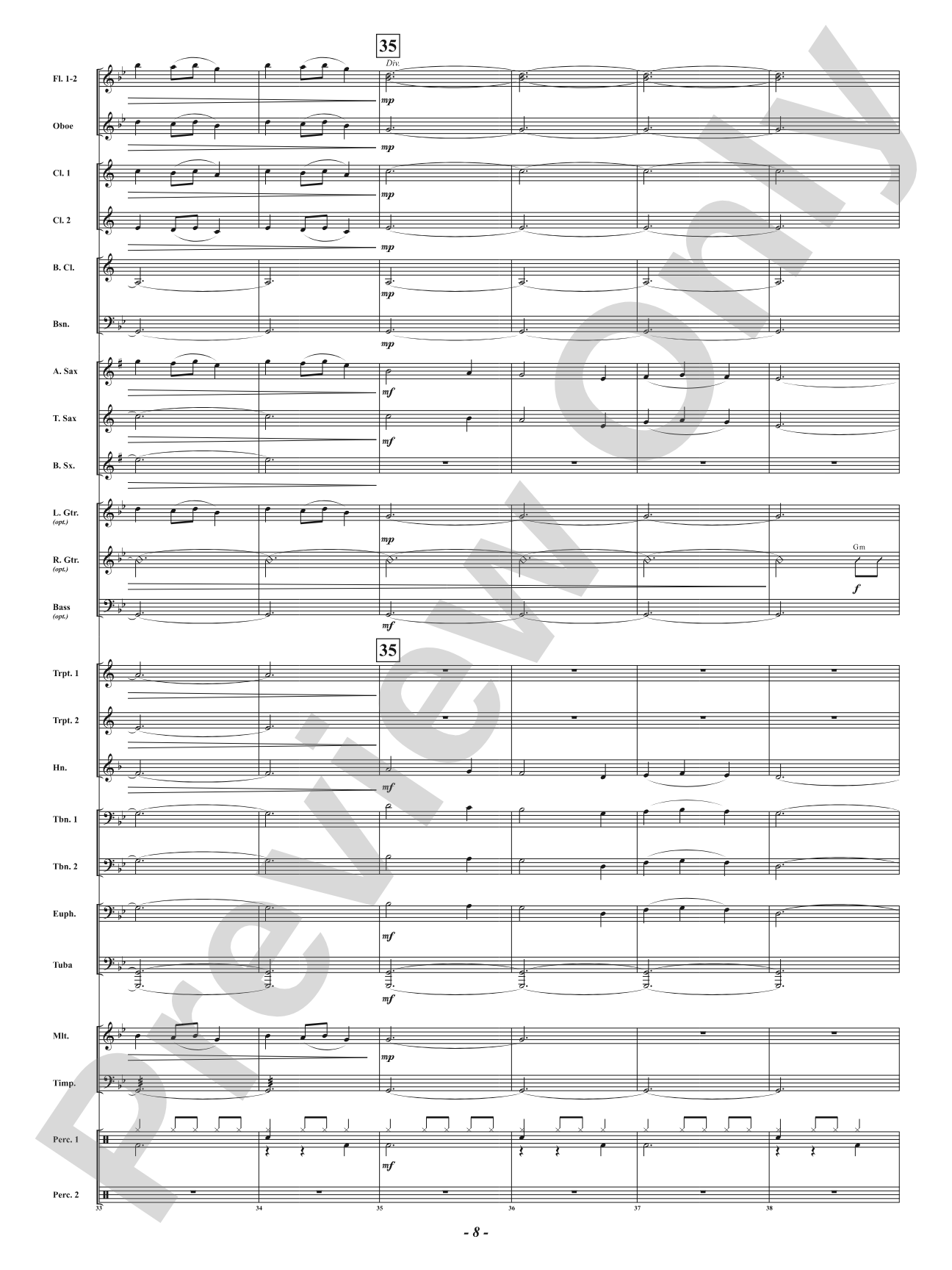 Beyond the Bell Carol: Concert Band Conductor Score & Parts