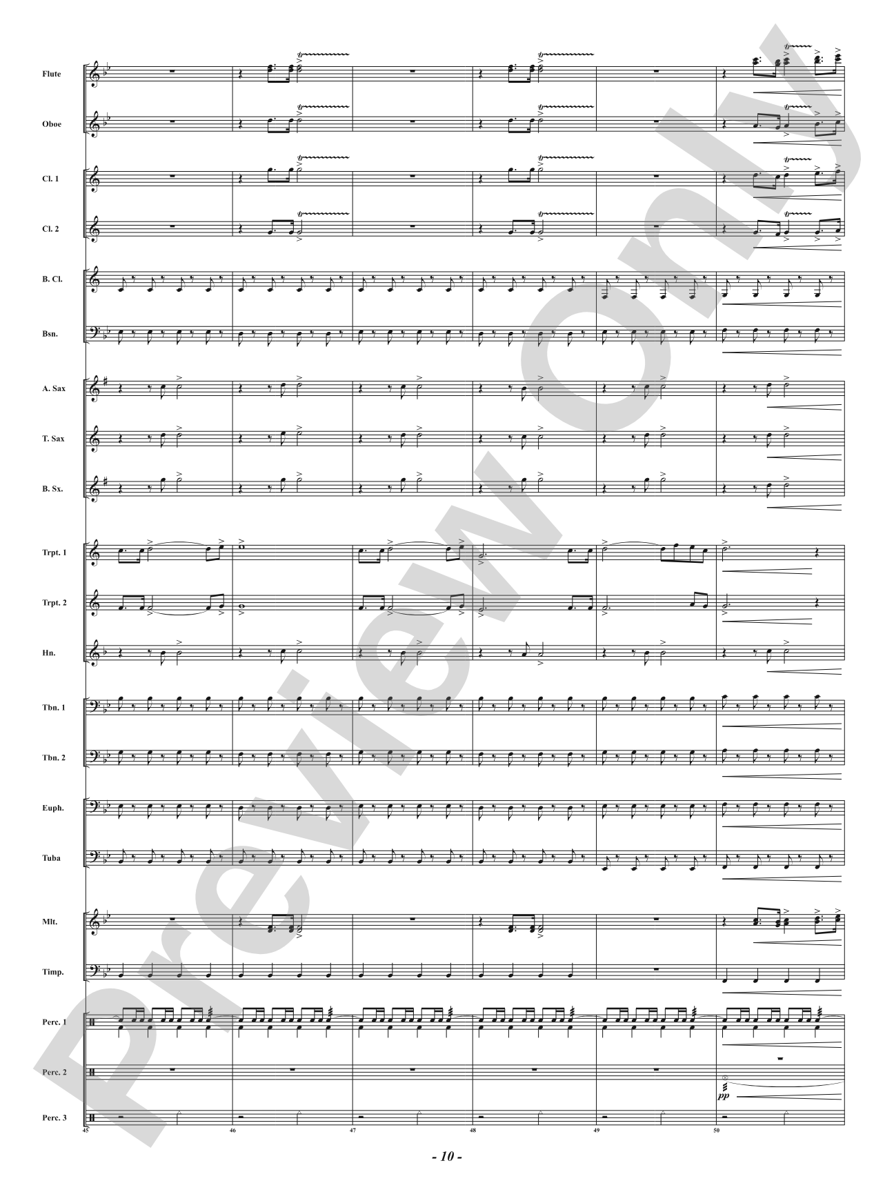 Unity: Concert Band Conductor Score & Parts