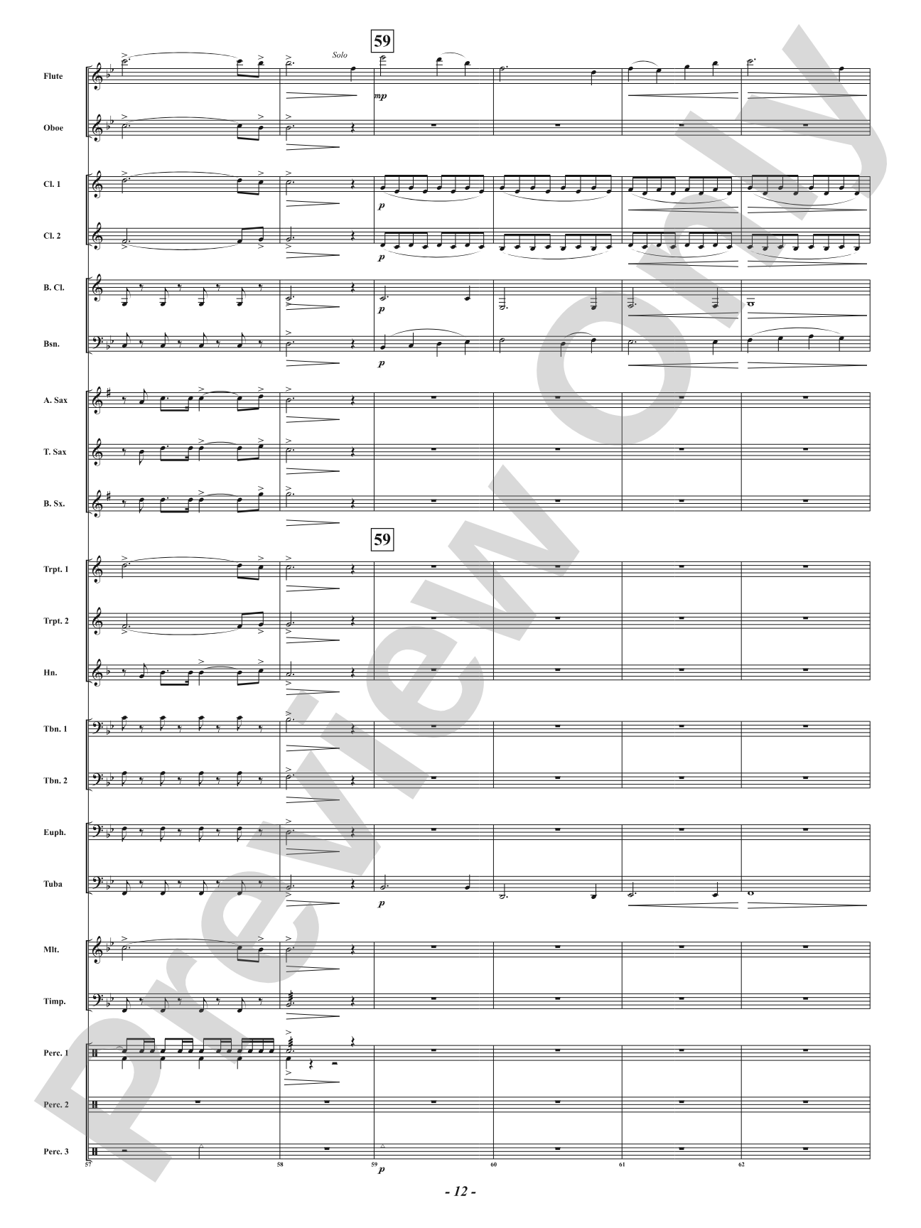 Unity: Concert Band Conductor Score & Parts