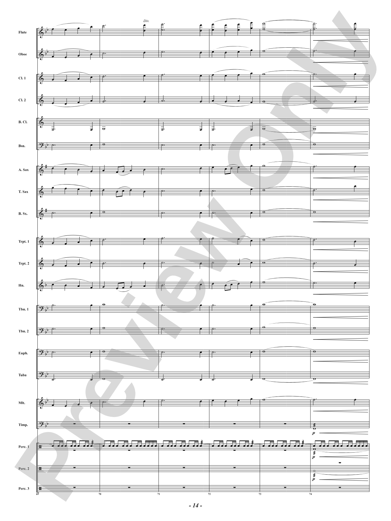 Unity: Concert Band Conductor Score & Parts
