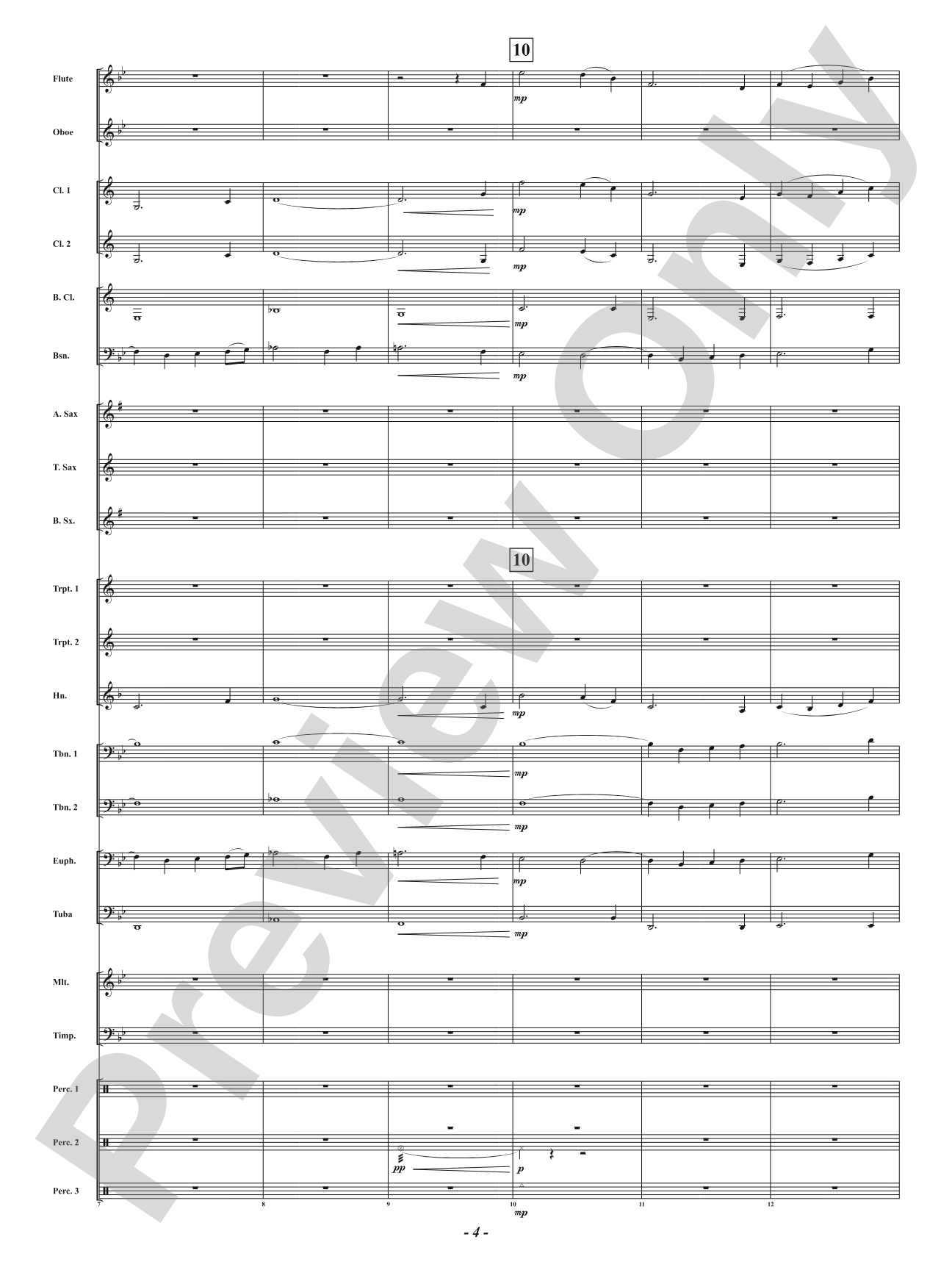 Unity: Concert Band Conductor Score & Parts
