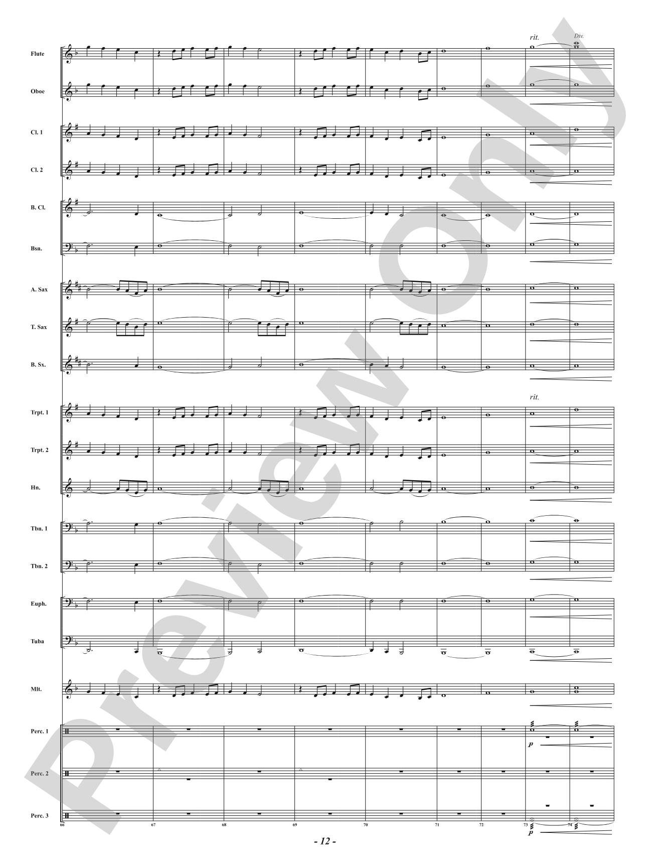 Attack of the Accents: Concert Band Conductor Score & Parts