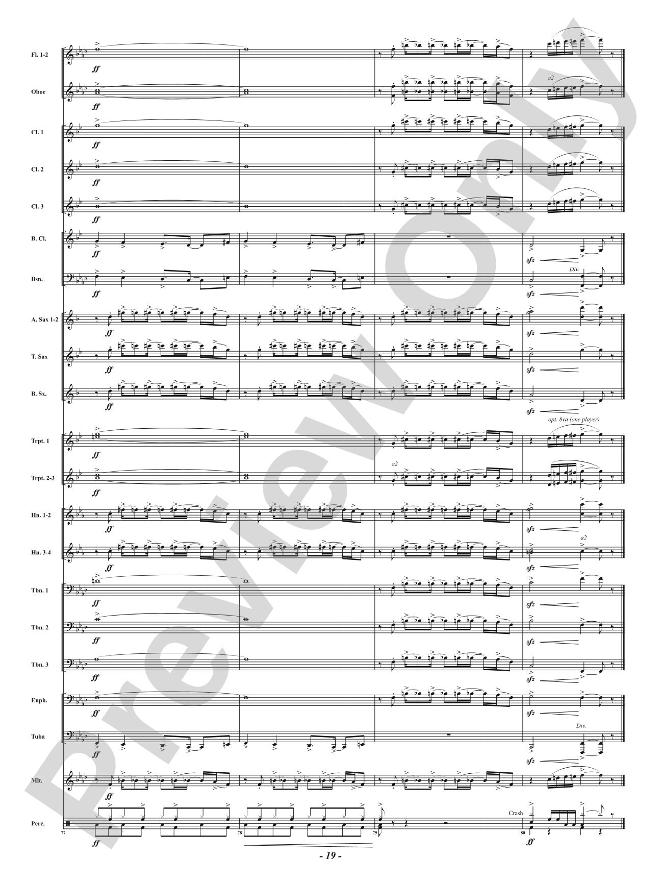 Swing - From <i>American Dances</i>: Score