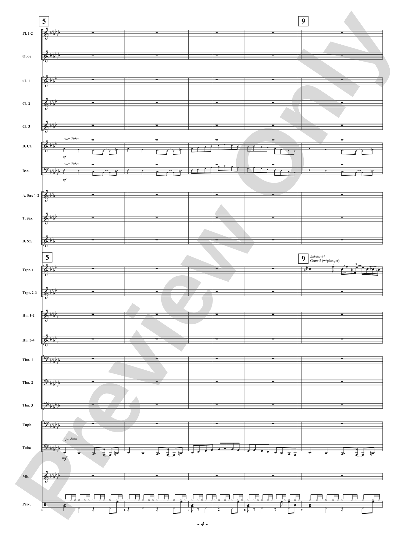 Swing - From <i>American Dances</i>: Score