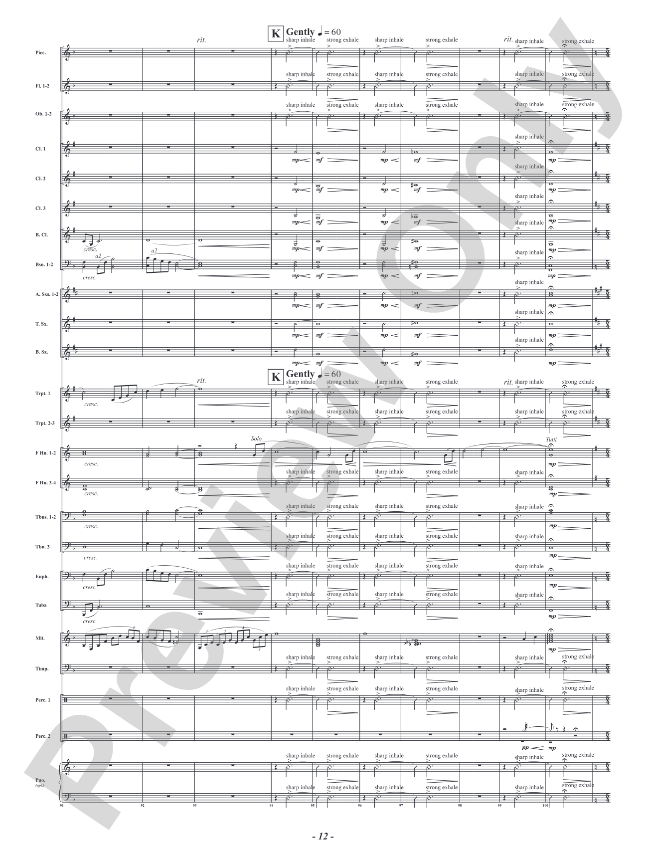 Fire! - Mvt. 1 from <i>Suite for the Heroes Among Us</i>: Concert Band Conductor Score & Parts