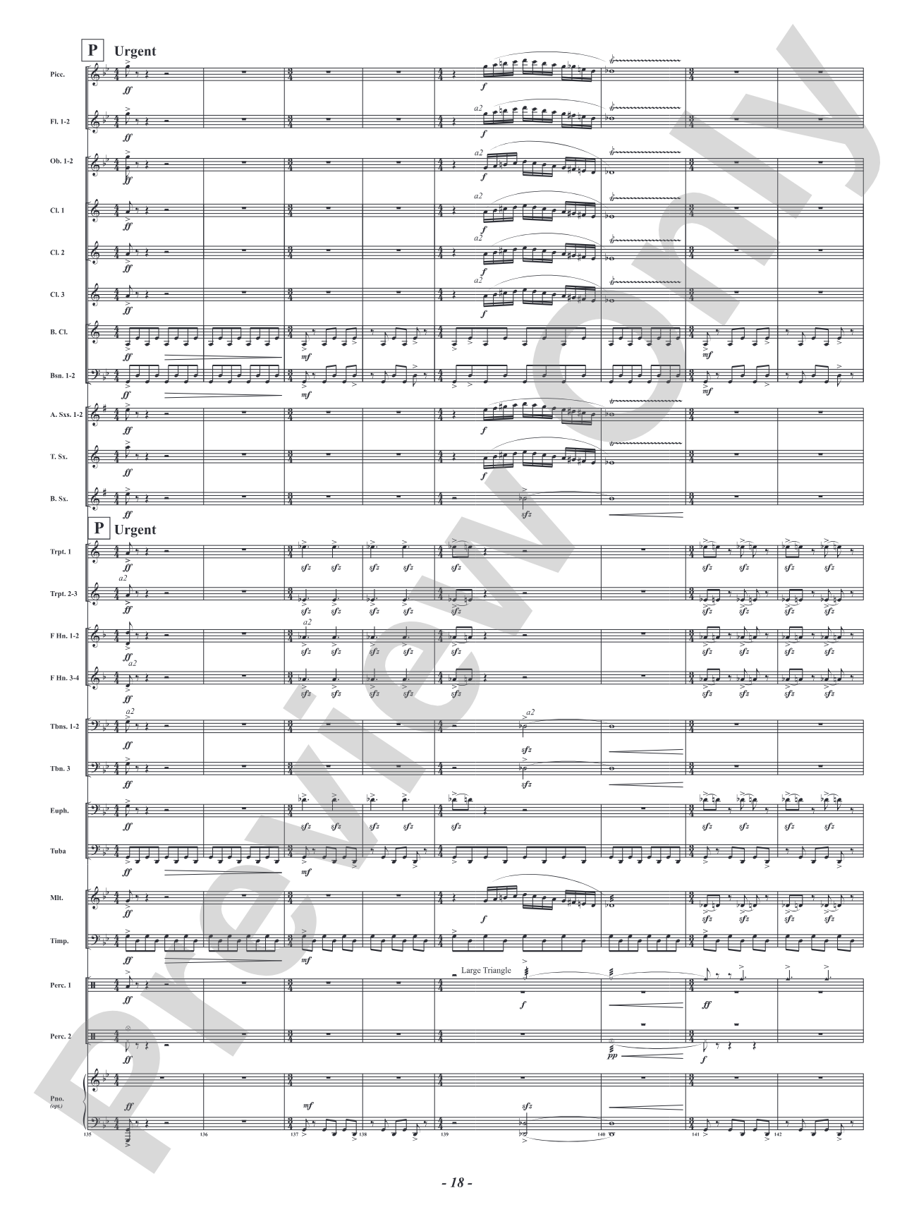 Fire! - Mvt. 1 from <i>Suite for the Heroes Among Us</i>: Concert Band Conductor Score & Parts
