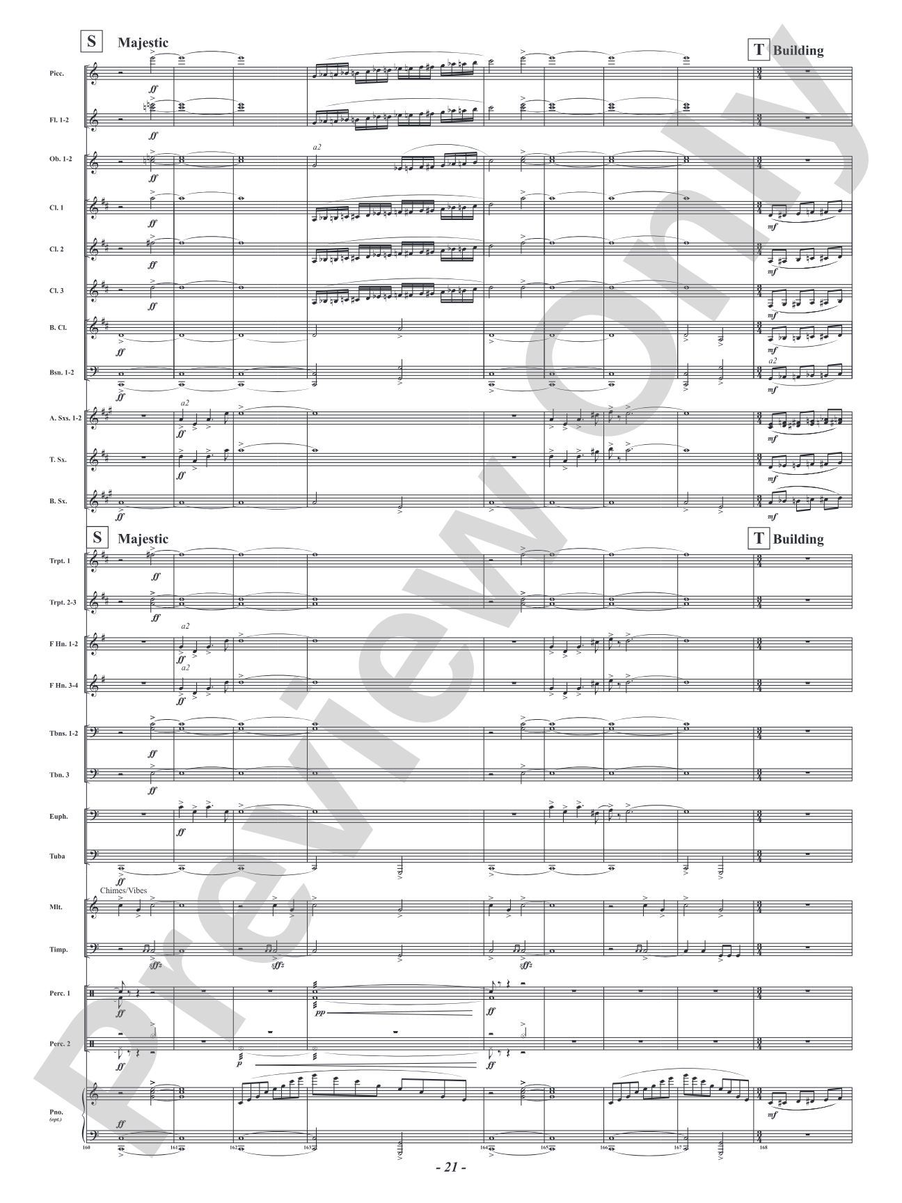Fire! - Mvt. 1 from <i>Suite for the Heroes Among Us</i>: Concert Band Conductor Score & Parts