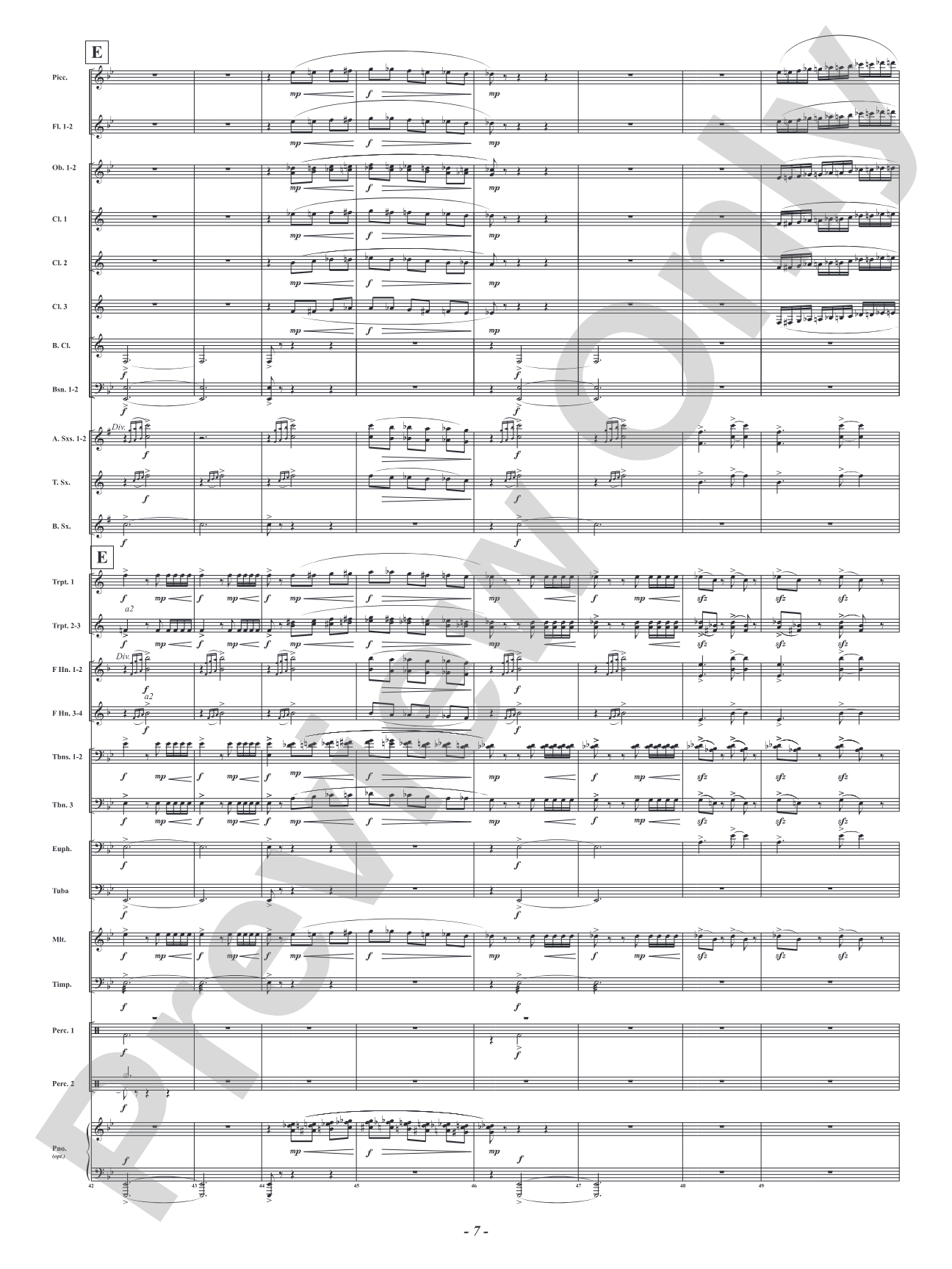 Fire! - Mvt. 1 from <i>Suite for the Heroes Among Us</i>: Concert Band Conductor Score & Parts