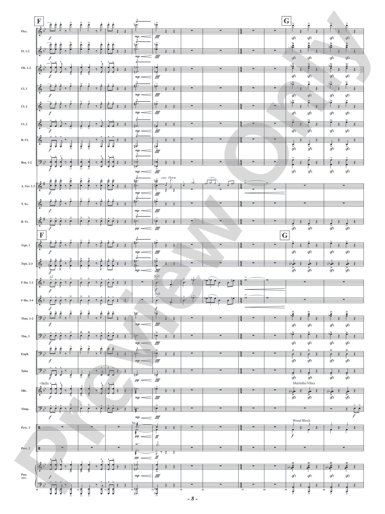 Fire! - Mvt. 1 from <i>Suite for the Heroes Among Us</i>: Concert Band Conductor Score & Parts