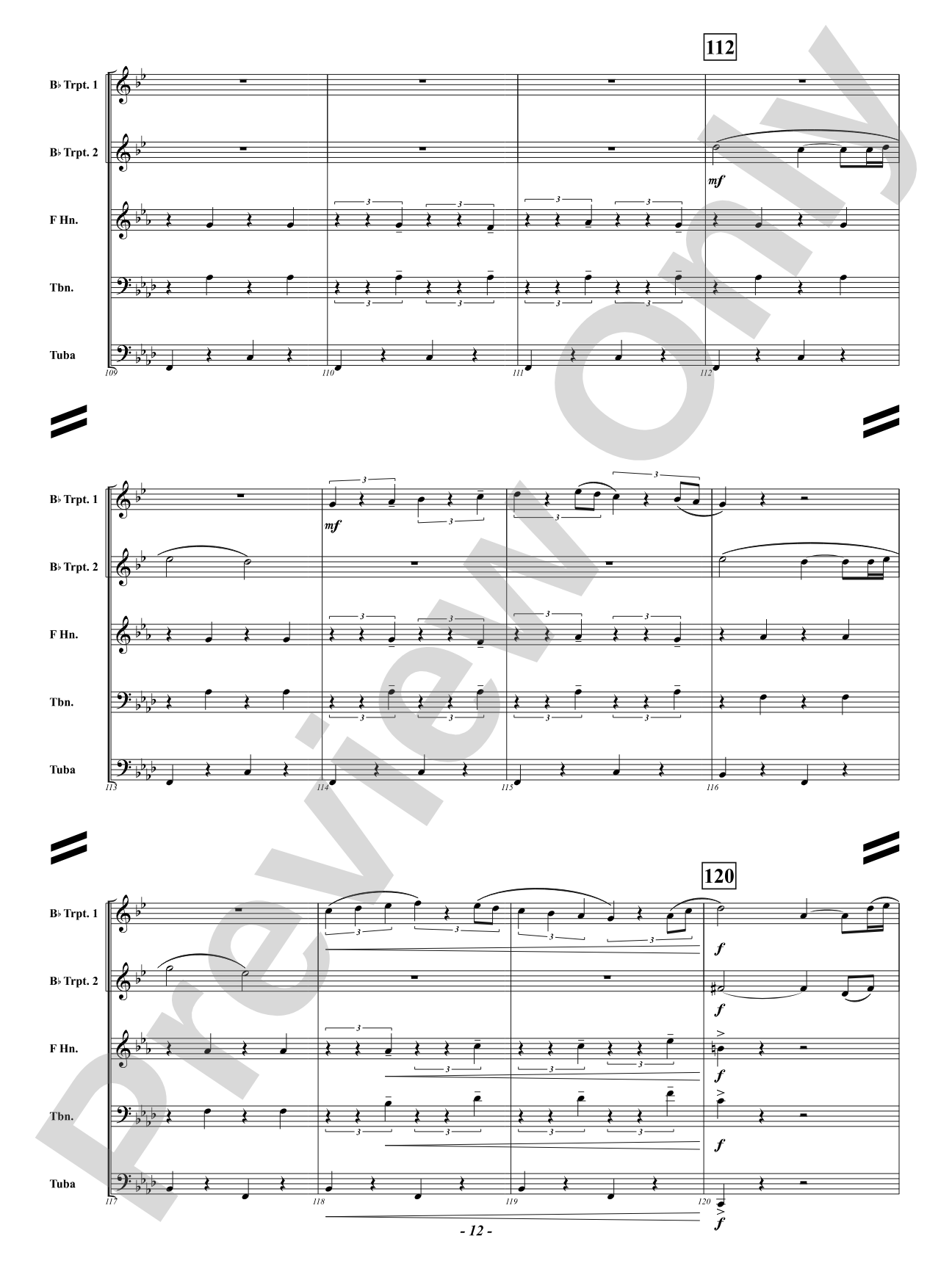 Transylvania Polka: Brass Quintet Conductor Score & Parts