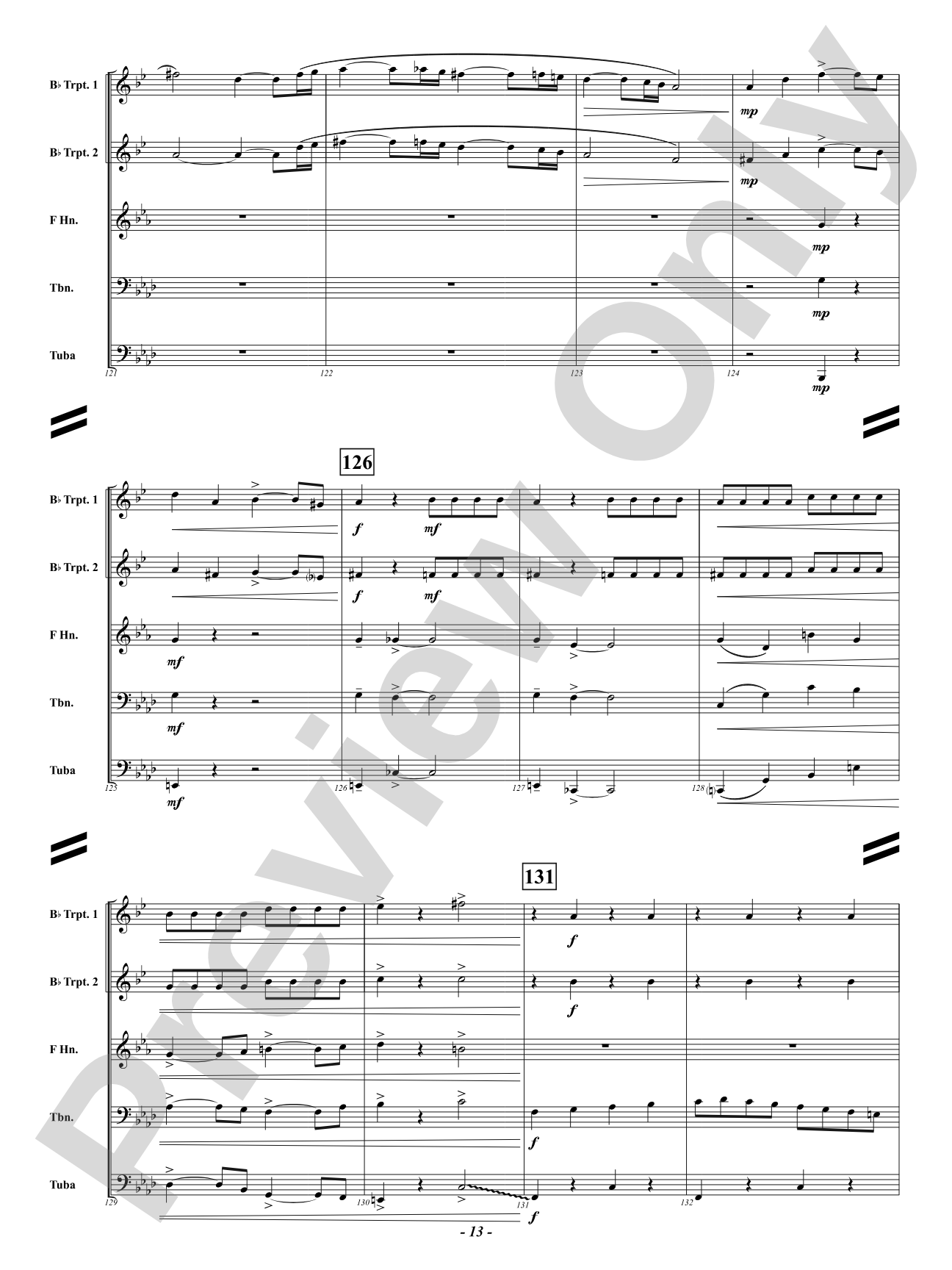 Transylvania Polka: Brass Quintet Conductor Score & Parts