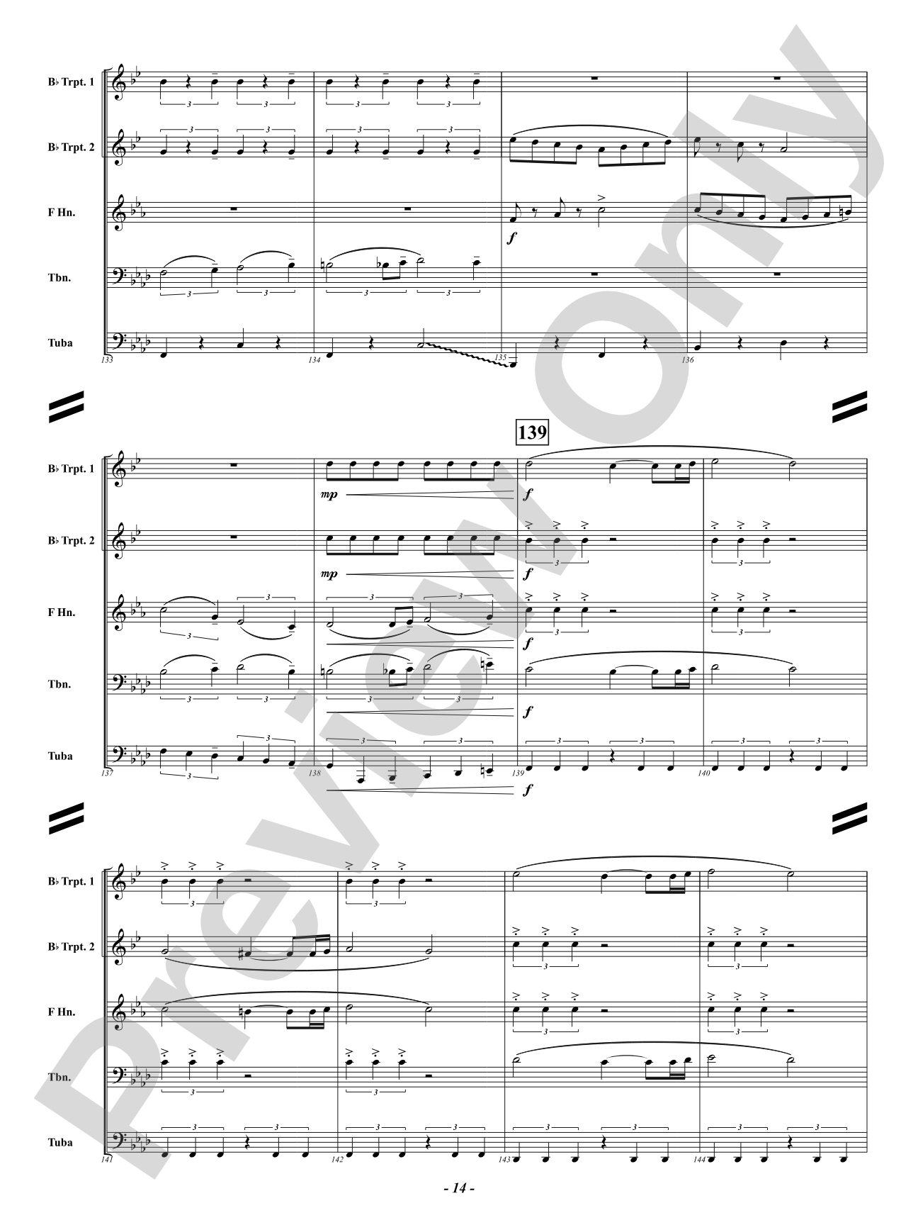 Transylvania Polka: Brass Quintet Conductor Score & Parts