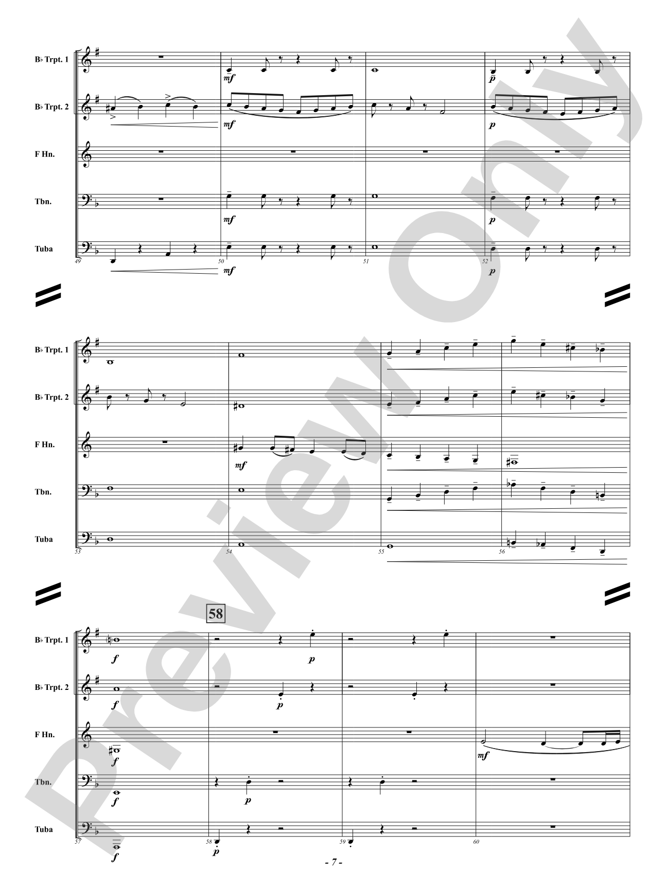 Transylvania Polka: Brass Quintet Conductor Score & Parts
