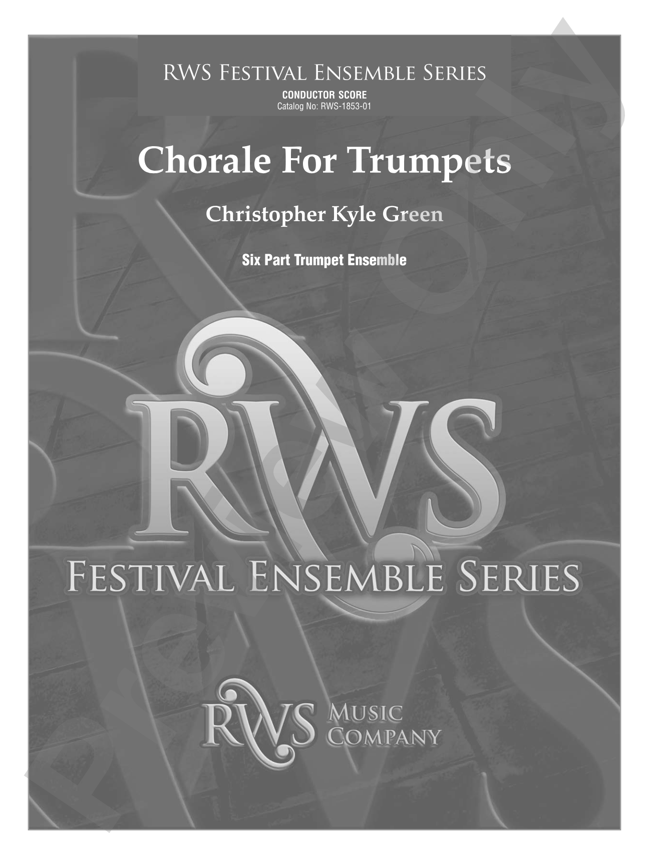 Chorale for Trumpets: Brass Ensemble Conductor Score & Parts