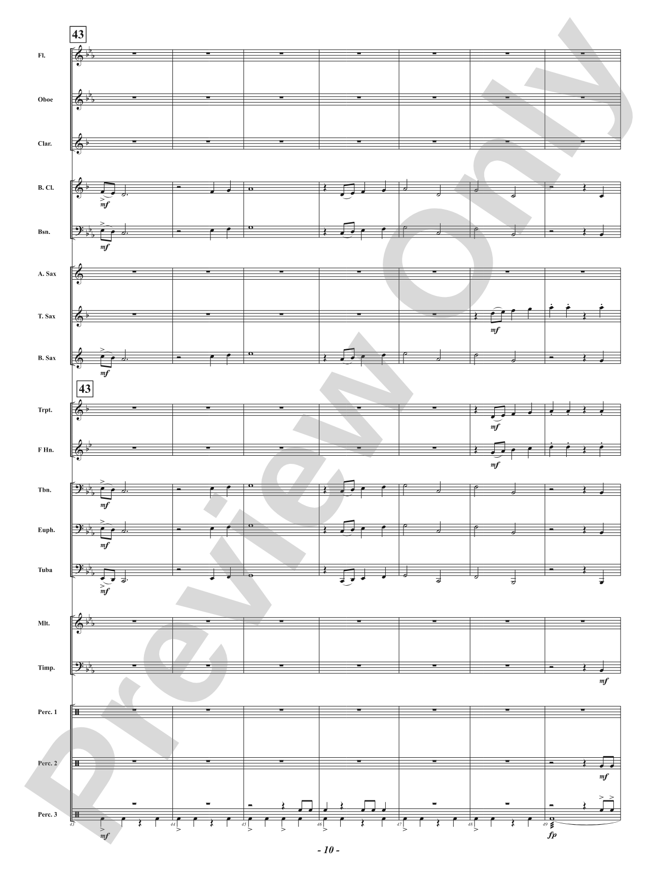 Primal Path: Concert Band Conductor Score & Parts