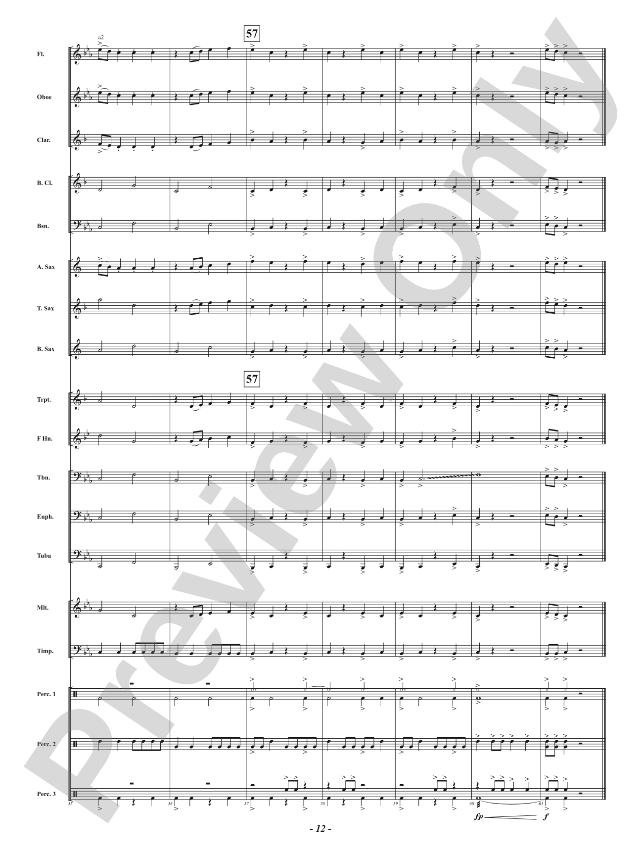 Primal Path: Concert Band Conductor Score & Parts
