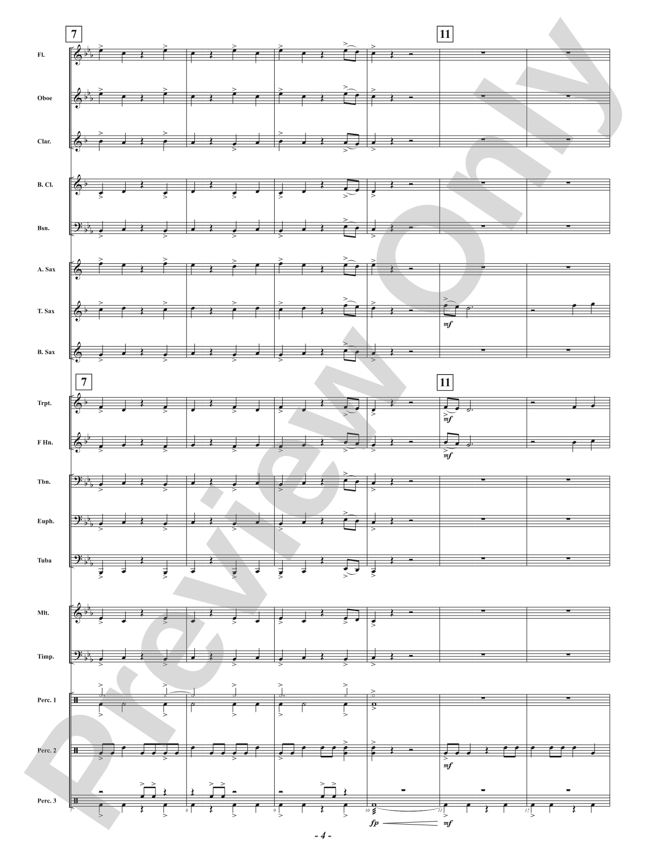Primal Path: Concert Band Conductor Score & Parts