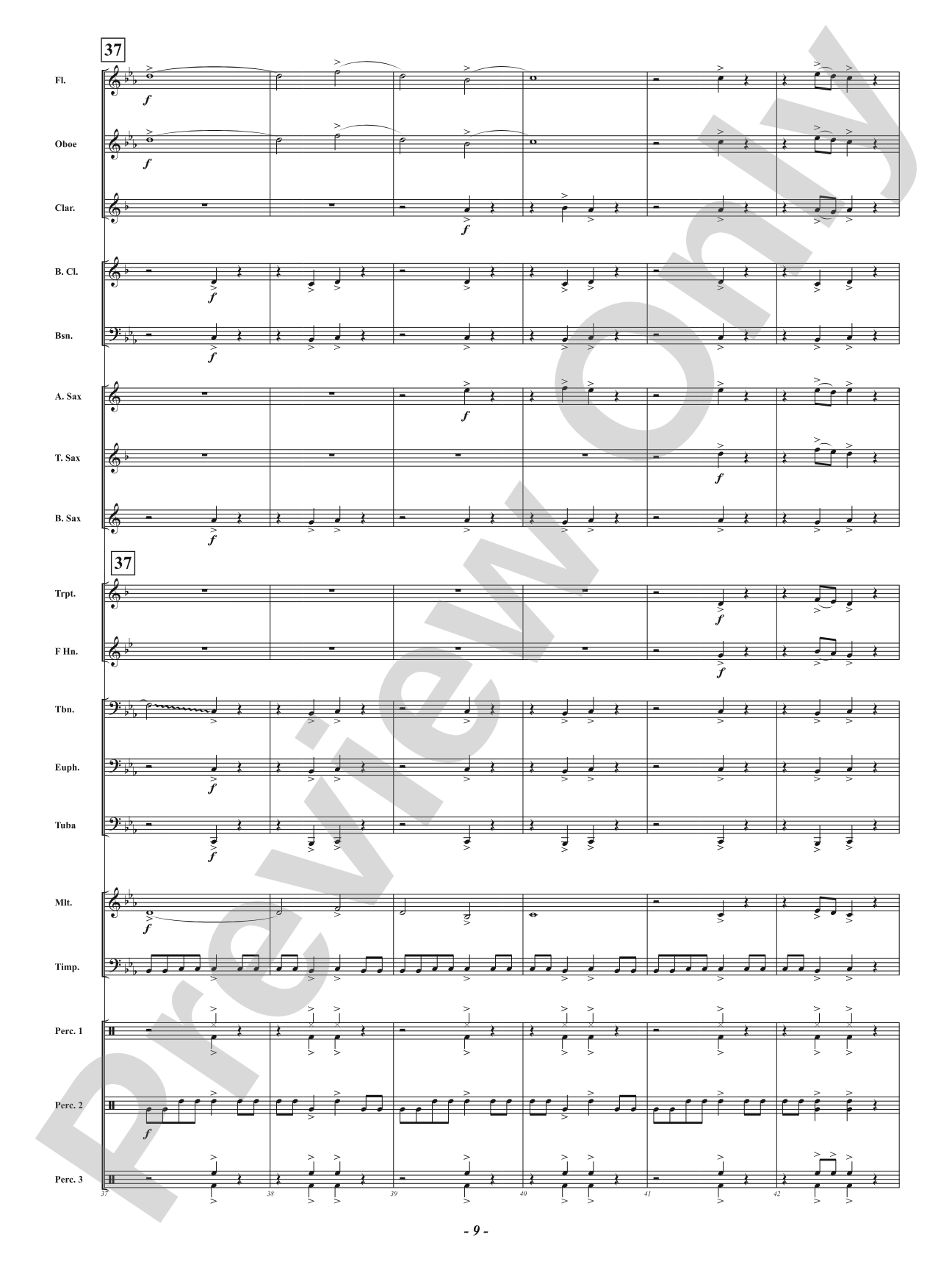 Primal Path: Concert Band Conductor Score & Parts