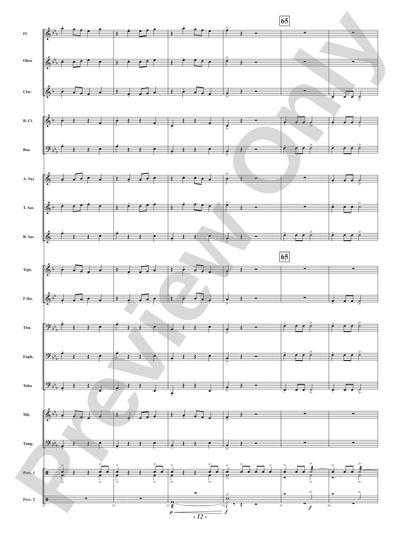 Cosmic Voyage: Concert Band Conductor Score & Parts