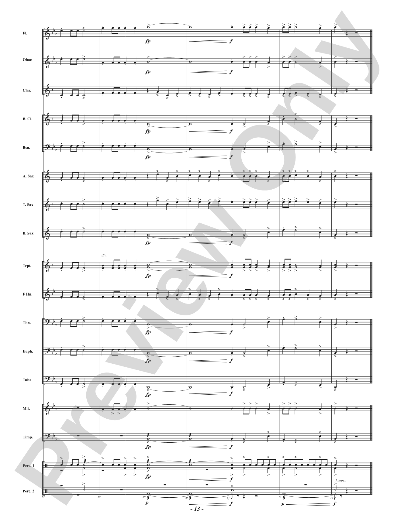 Cosmic Voyage: Concert Band Conductor Score & Parts