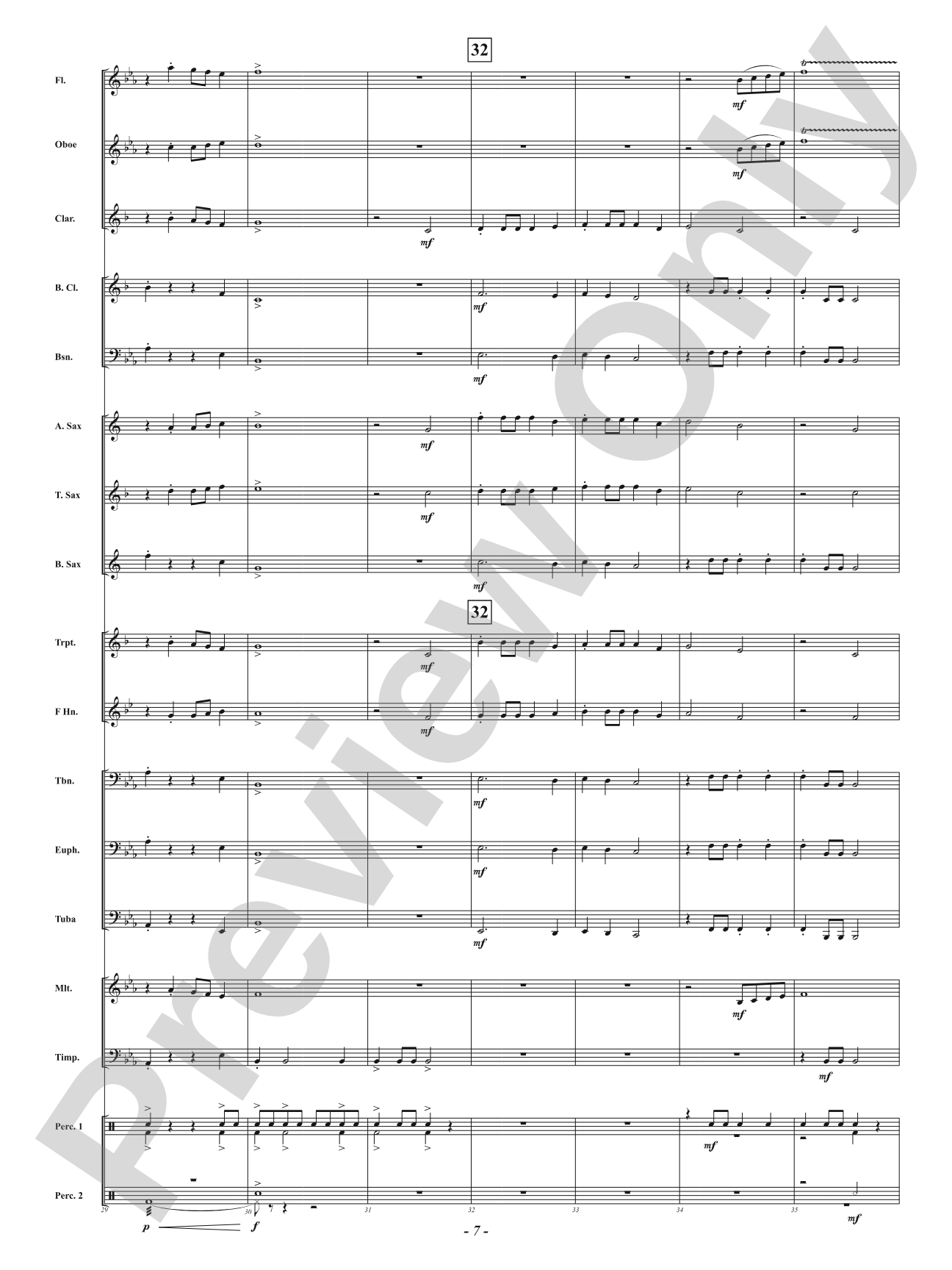 Cosmic Voyage: Concert Band Conductor Score & Parts