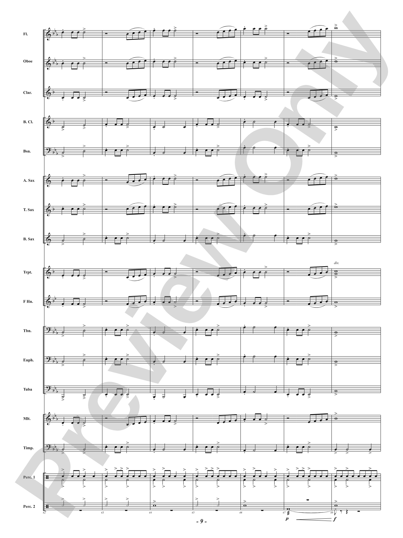 Cosmic Voyage: Concert Band Conductor Score & Parts
