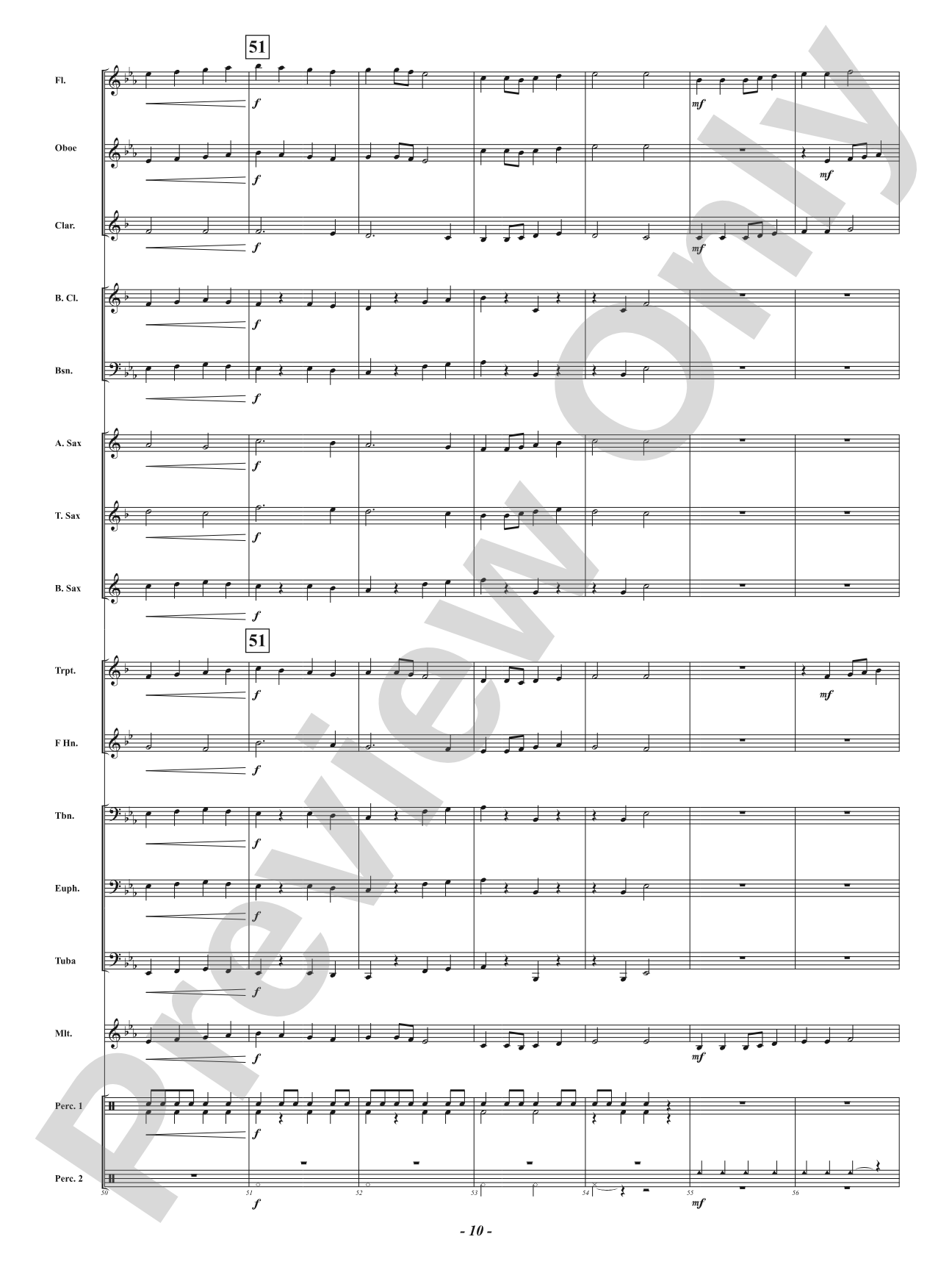 Wenceslas March: Concert Band Conductor Score & Parts
